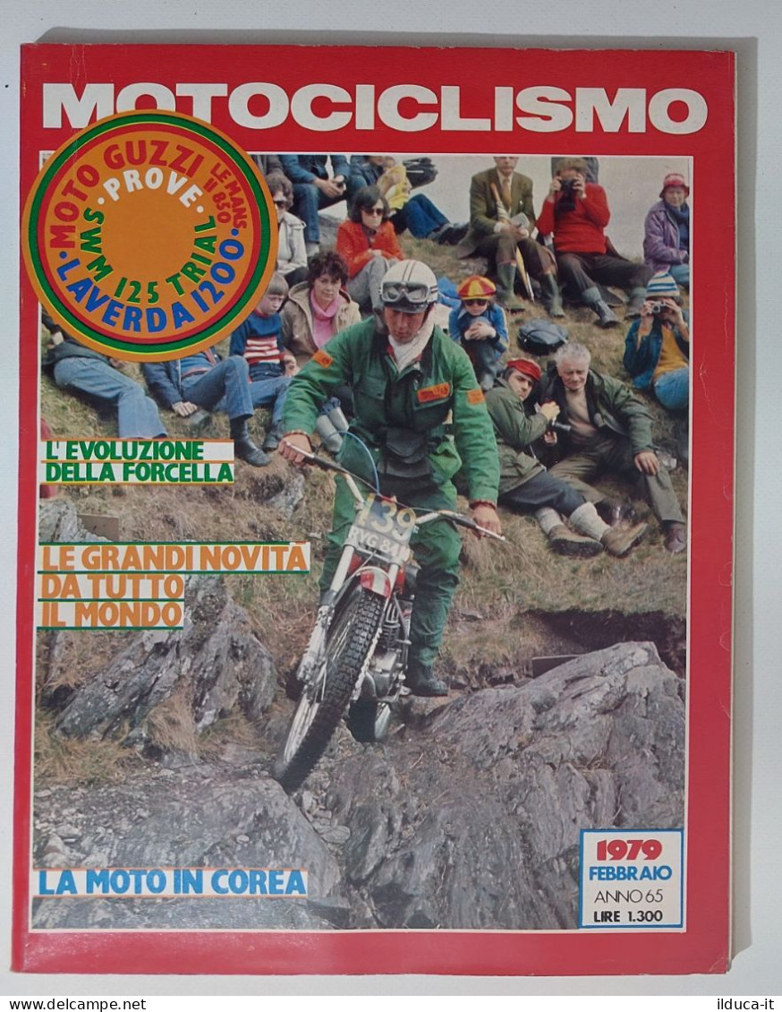 37896 Motociclismo 1979 A. 65 N. 2 - Forcella; Moto In Corea; Piaggio SI - Motores