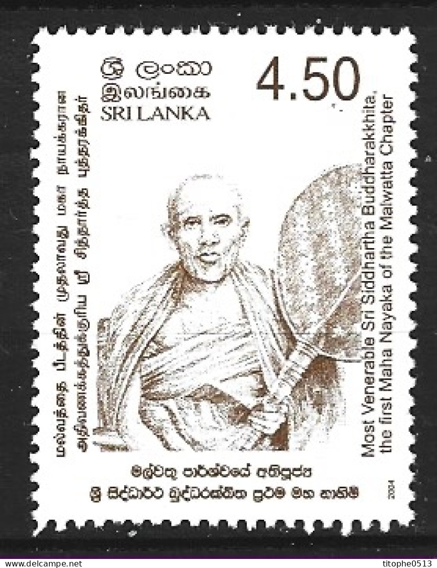 SRI LANKA. N°1425 De 2004. Vénérable. - Bouddhisme