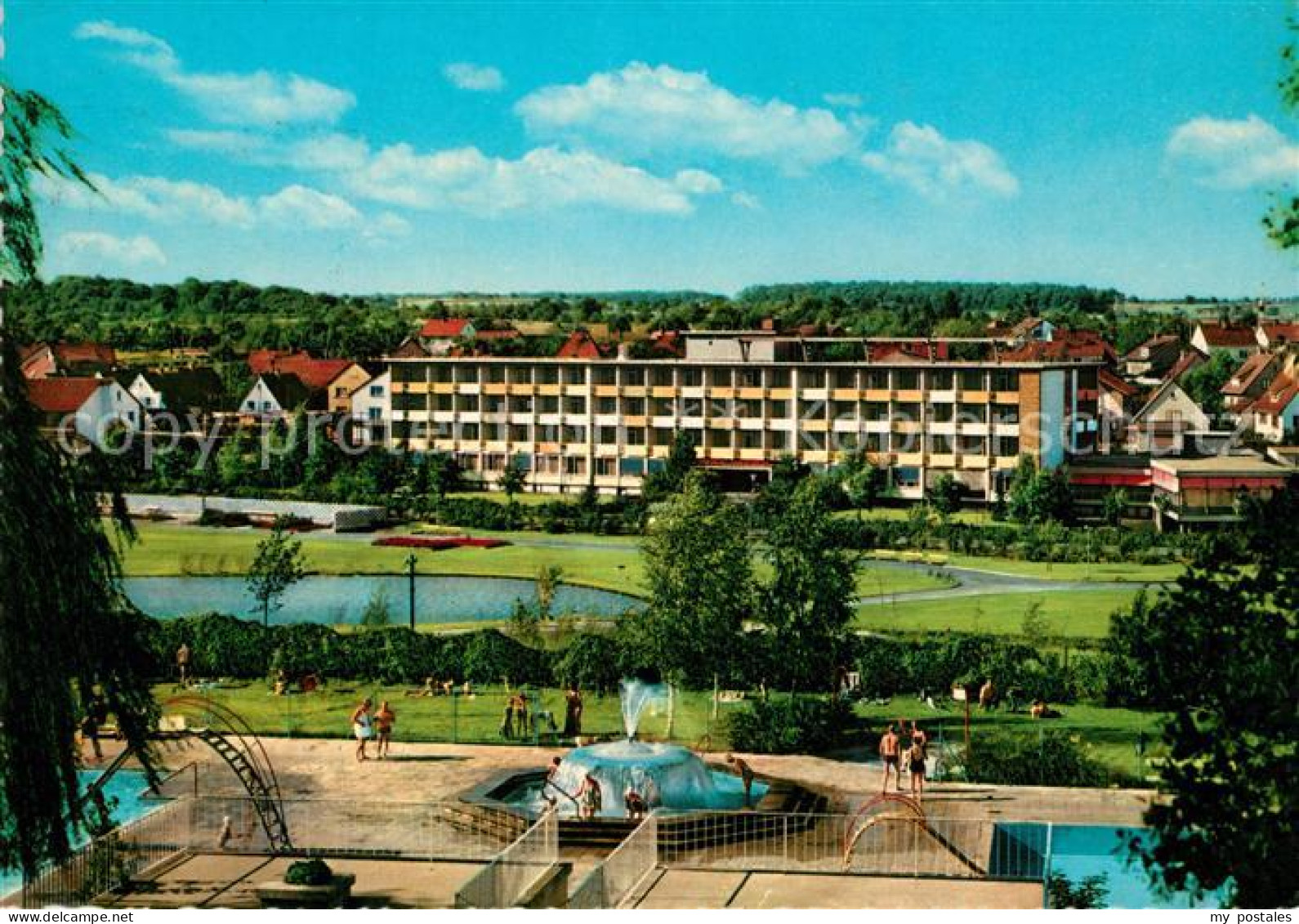 73229536 Bad Rappenau Kraichgausanatorium Sprudelbrunnen Bad Rappenau - Bad Rappenau