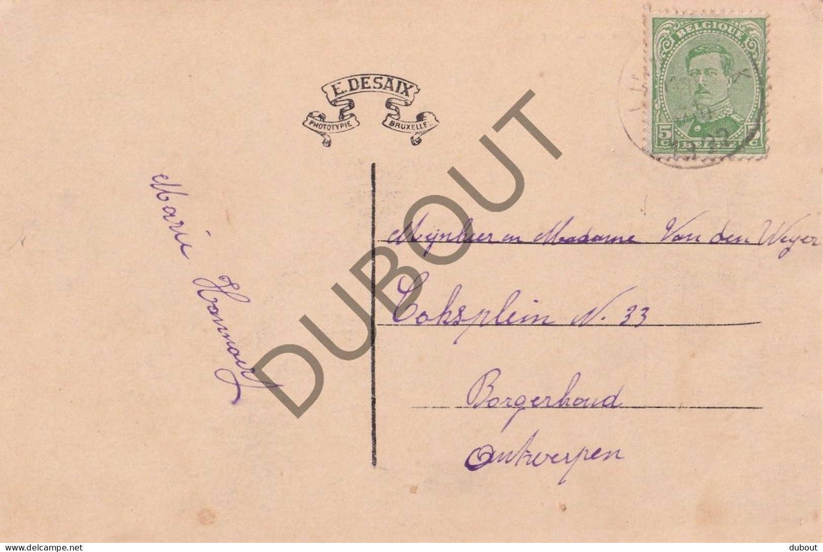 Postkaart - Carte Postale - Linkebeek - Chemin De La Tour De Malakoff (C5738) - Linkebeek