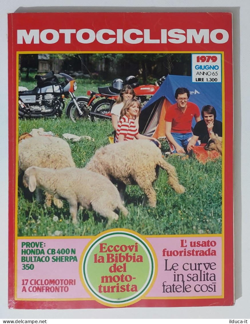 37903 Motociclismo 1979 A. 65 N. 6 - Honda CB 400N; Bultaco Sherpa 350 - Moteurs