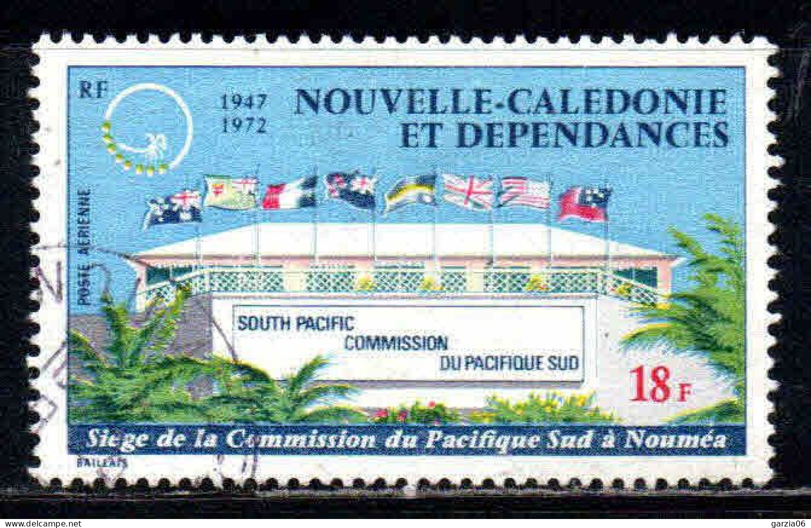 Nouvelle Calédonie  - 1972 -  Commission Pacifique Sud   - PA 128 - Oblit - Used - Used Stamps