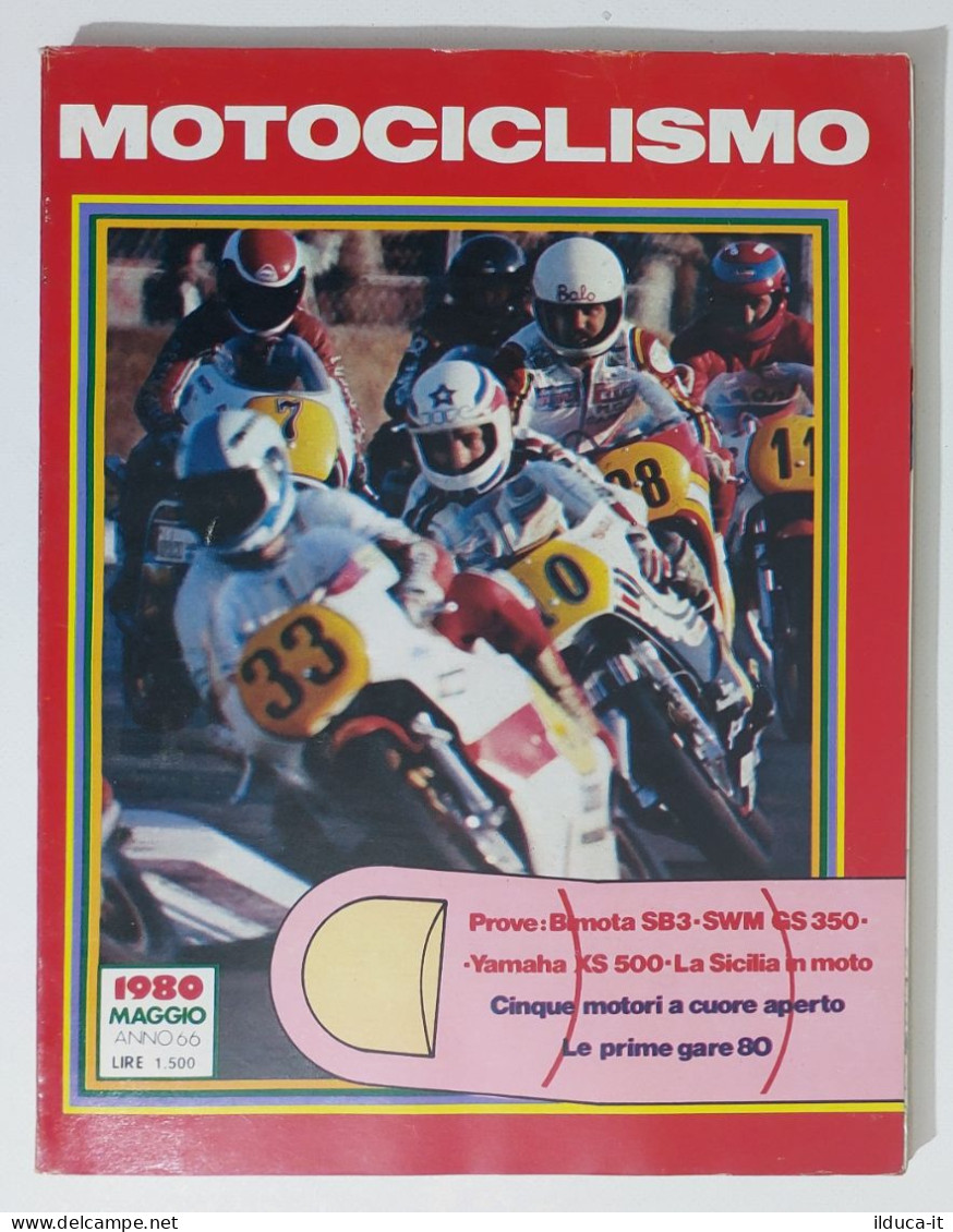 37920 Motociclismo 1980 A. 66 N. 5 - Yamaha XS 500; Bimota SB3; SWM GS 350 - Motoren