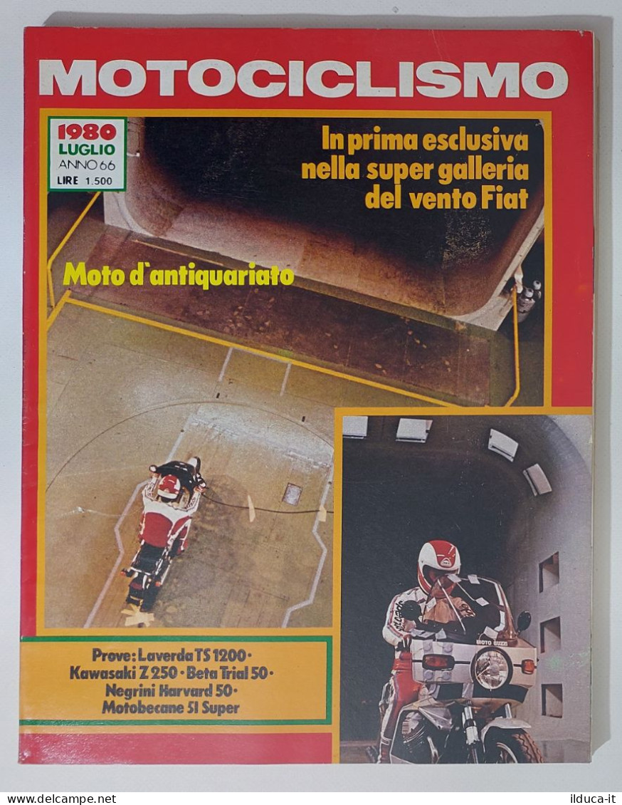 37922 Motociclismo 1980 A. 66 N. 7 - Laverda TS 1200; Kawasaki Z 250 - Engines