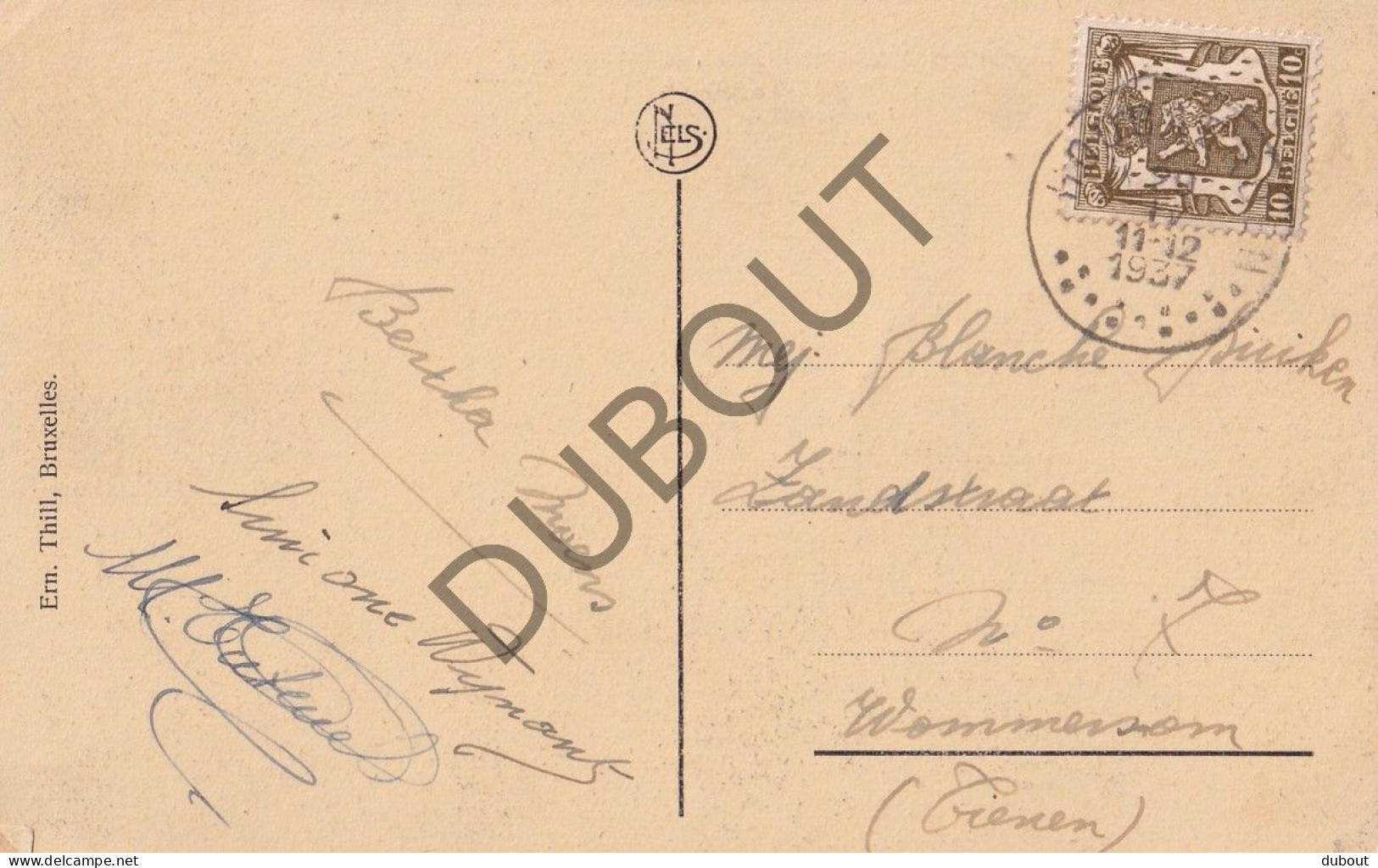 Postkaart - Carte Postale - Hoegaarden - Pensionnat Des Soeurs De L'Union Au Sacré-Coeur (C5627) - Hoegaarden