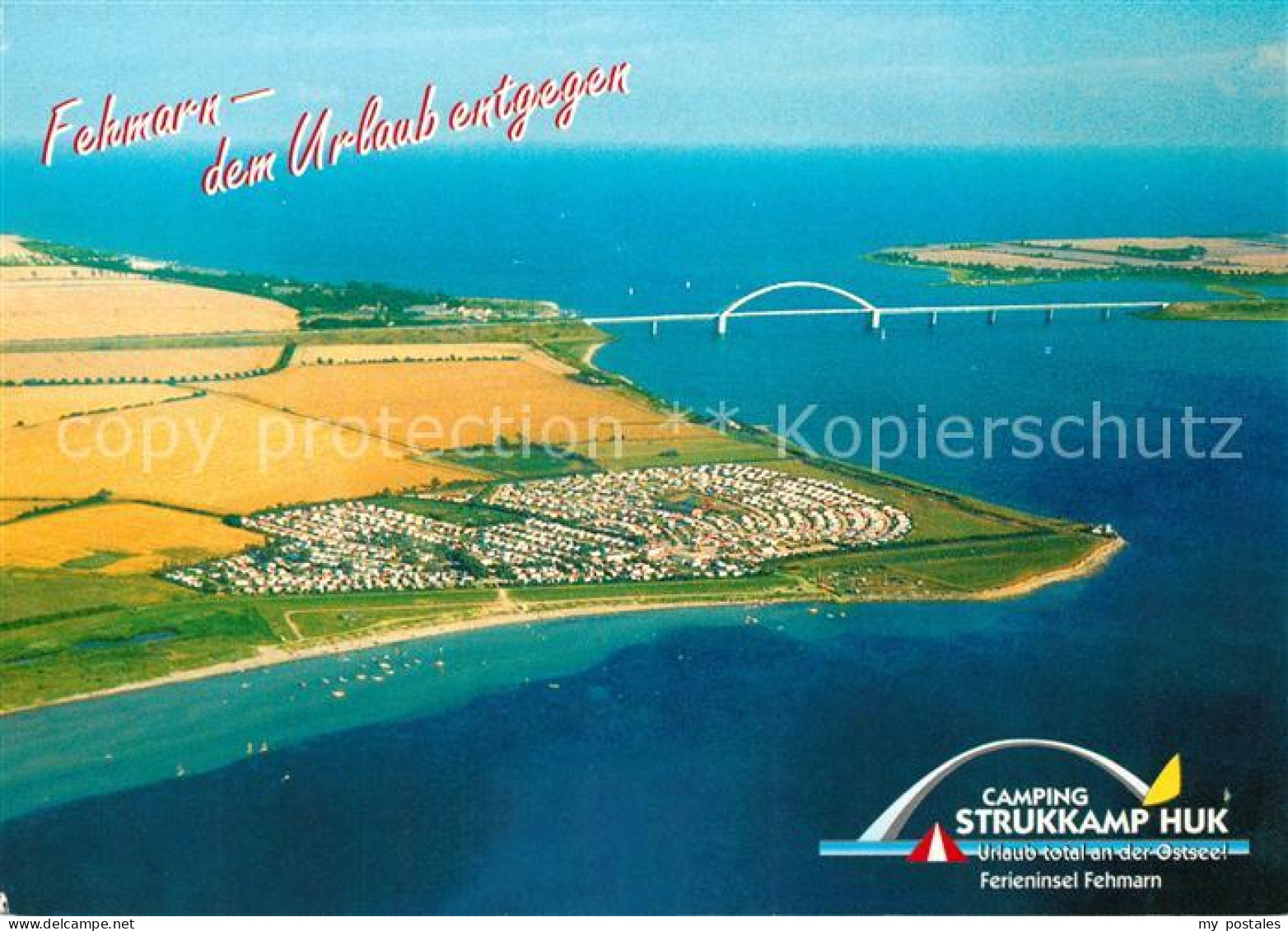 73228648 Strukkamp Fehmarn Fliegeraufnahme Camping Huk Strukkamp Fehmarn - Fehmarn