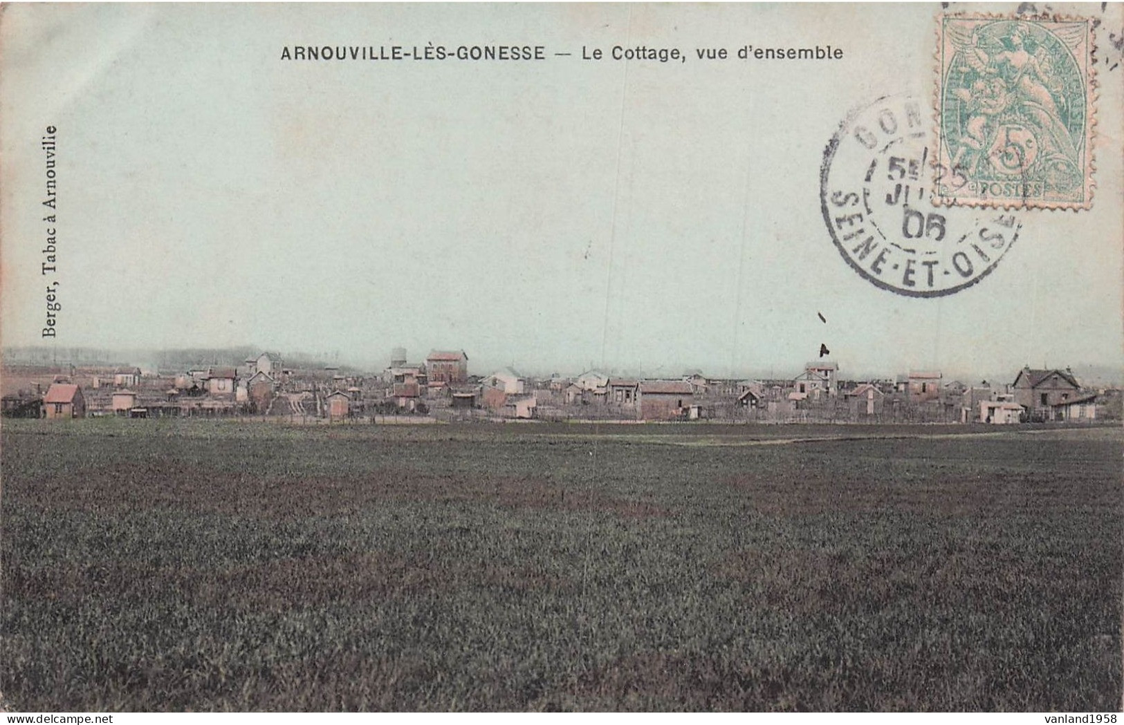 Arnouville Les Gonesse - Le Cottage,vue D'ensemble (colorisé) - Arnouville Les Gonesses