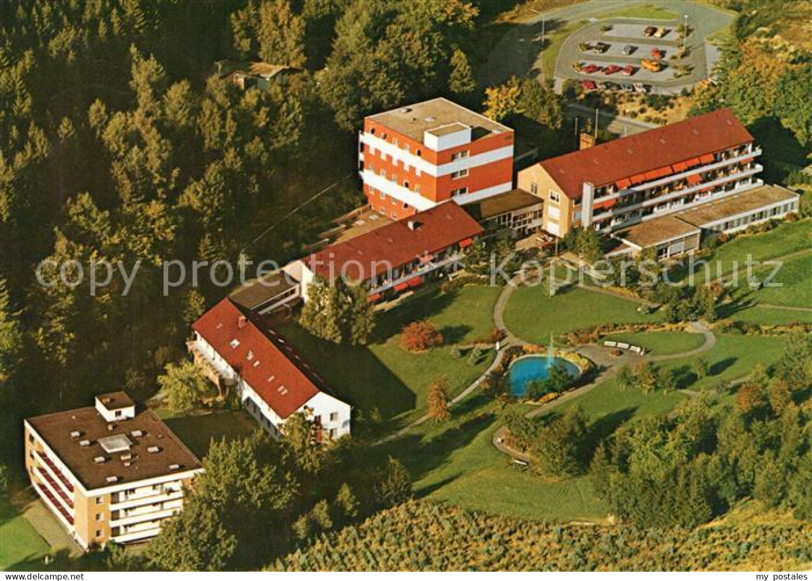 73228599 Hachen Sauerland Fliegeraufnahme Sauerlandklinik  Hachen Sauerland - Sundern