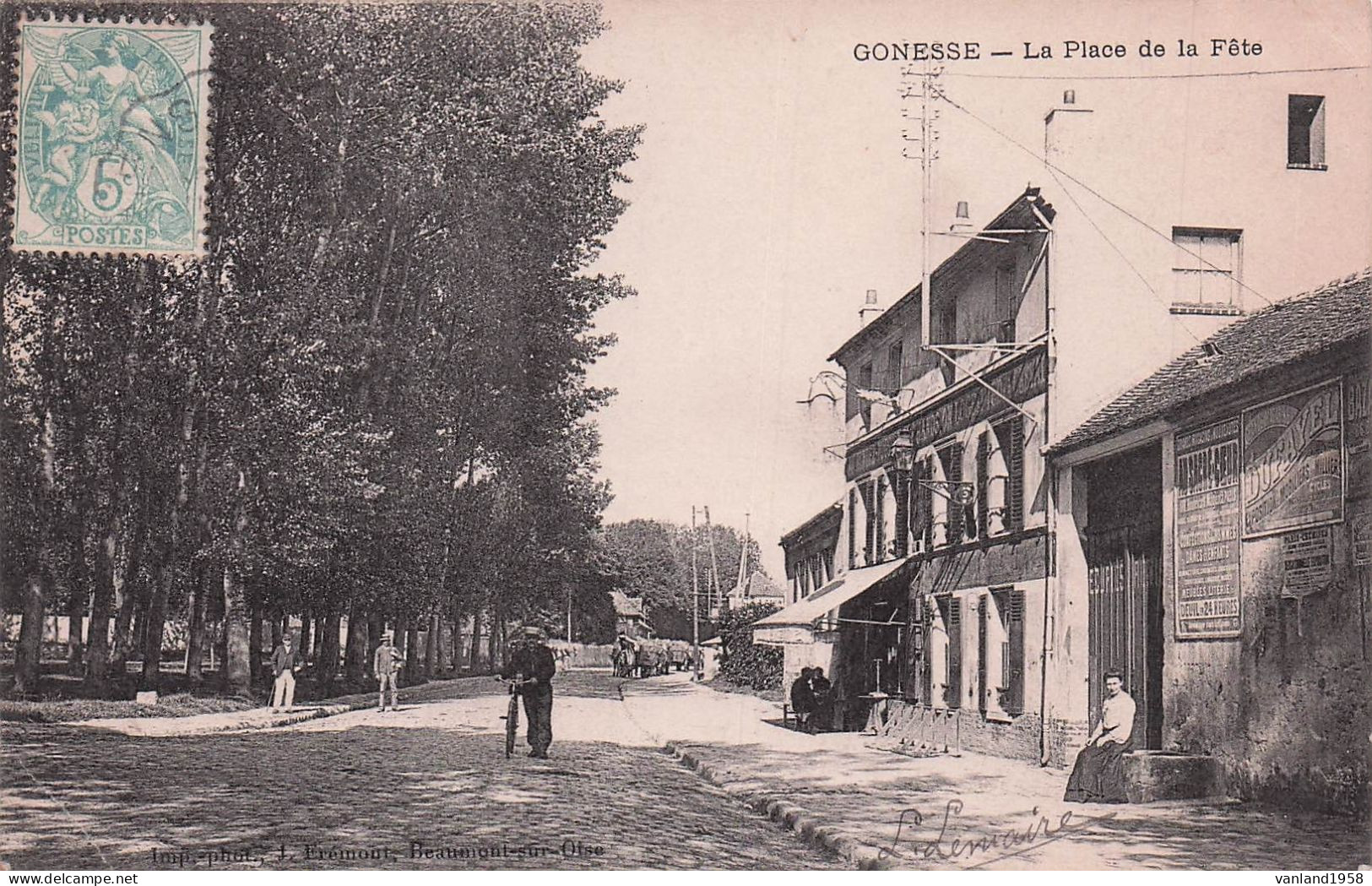 GONESSE-la Place De La Fête - Gonesse