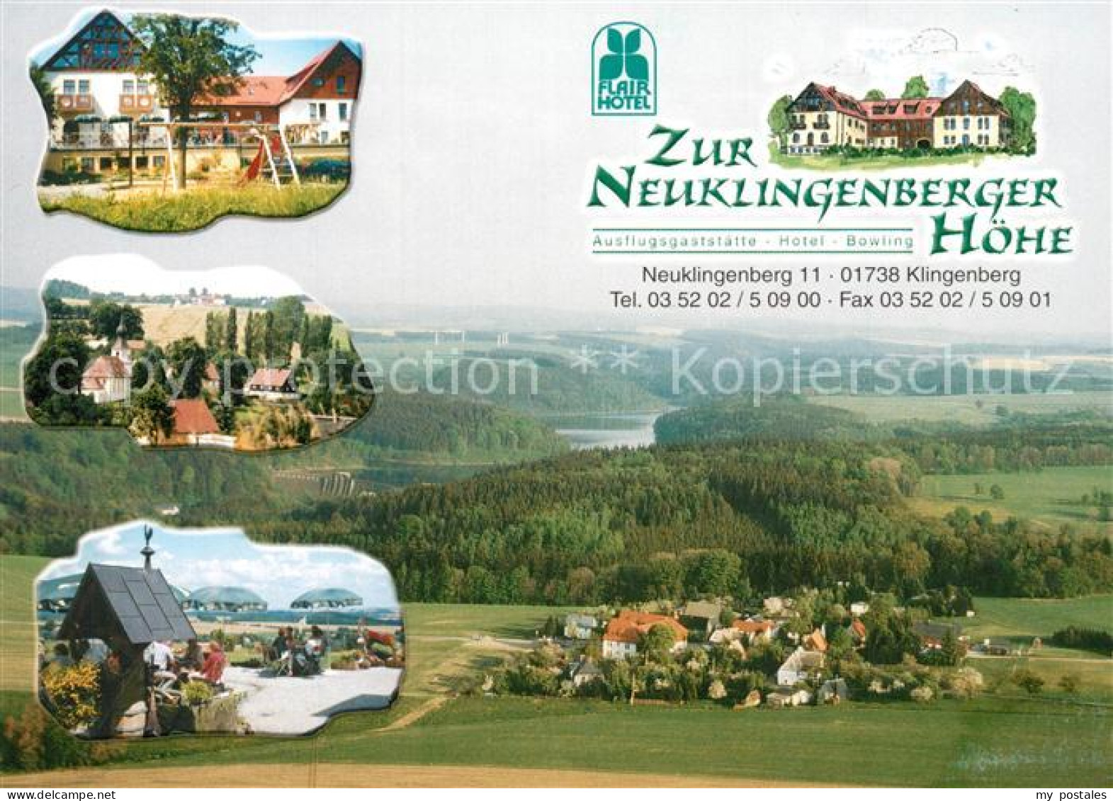 73228503 Klingenberg Sachsen Hotel Restaurant Neuklingenberger Hoehe Panorama Kl - Klingenberg (Sachsen)