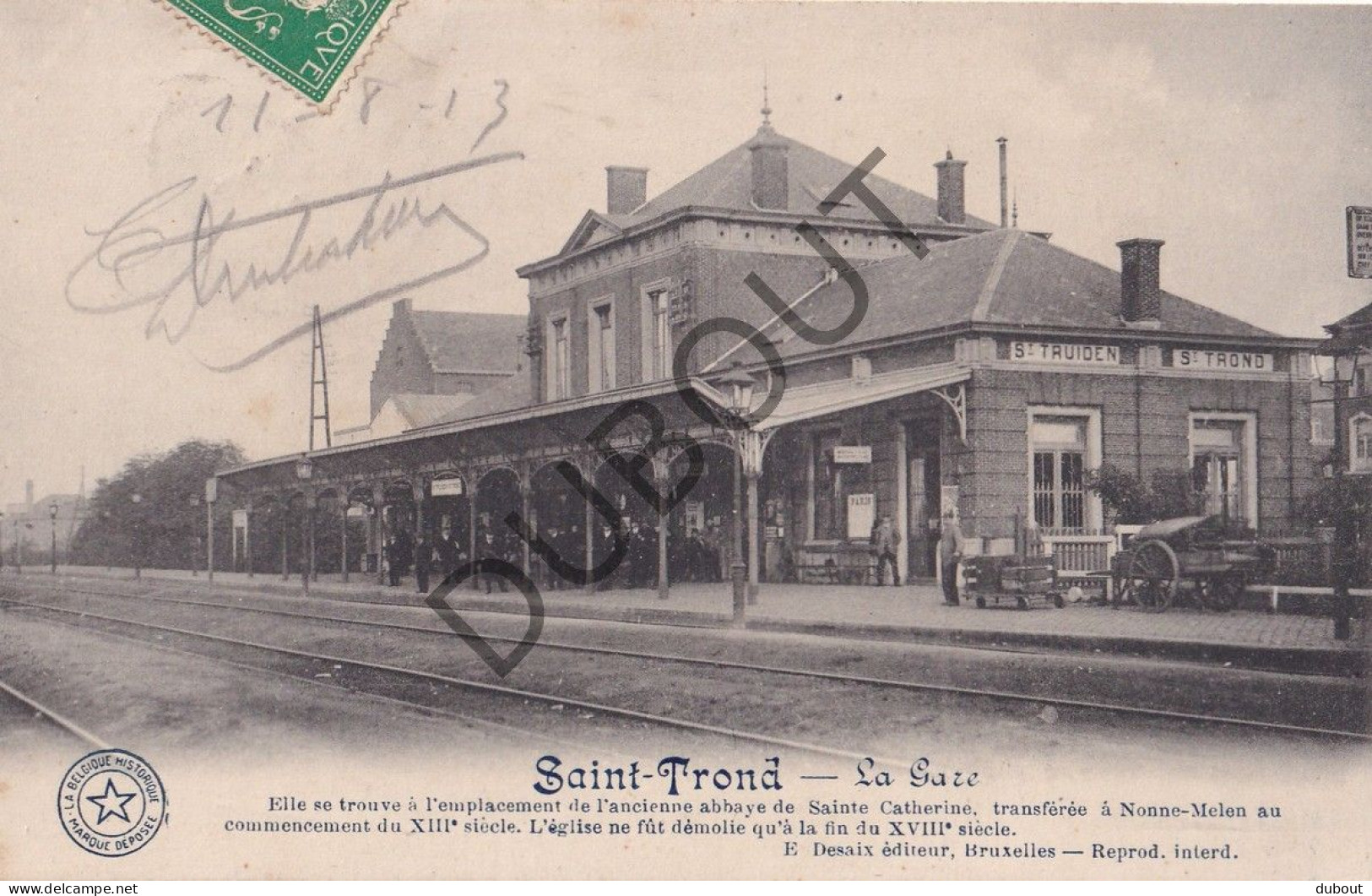 Postkaart - Carte Postale - Sint-Truiden - La Gare    (C5628) - Sint-Truiden