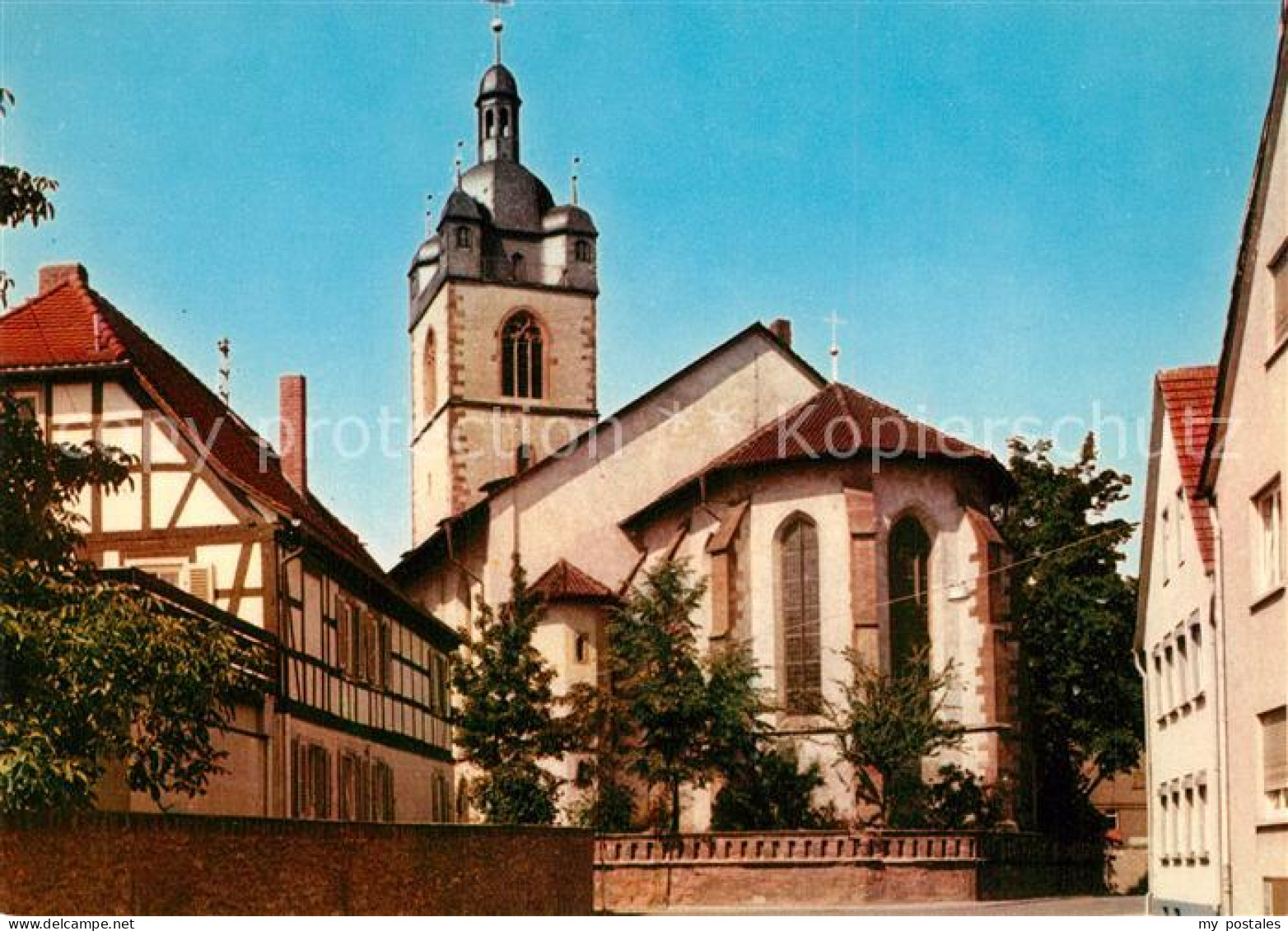 73228309 Gross-Gerau Stadtkirche Gross-Gerau - Gross-Gerau