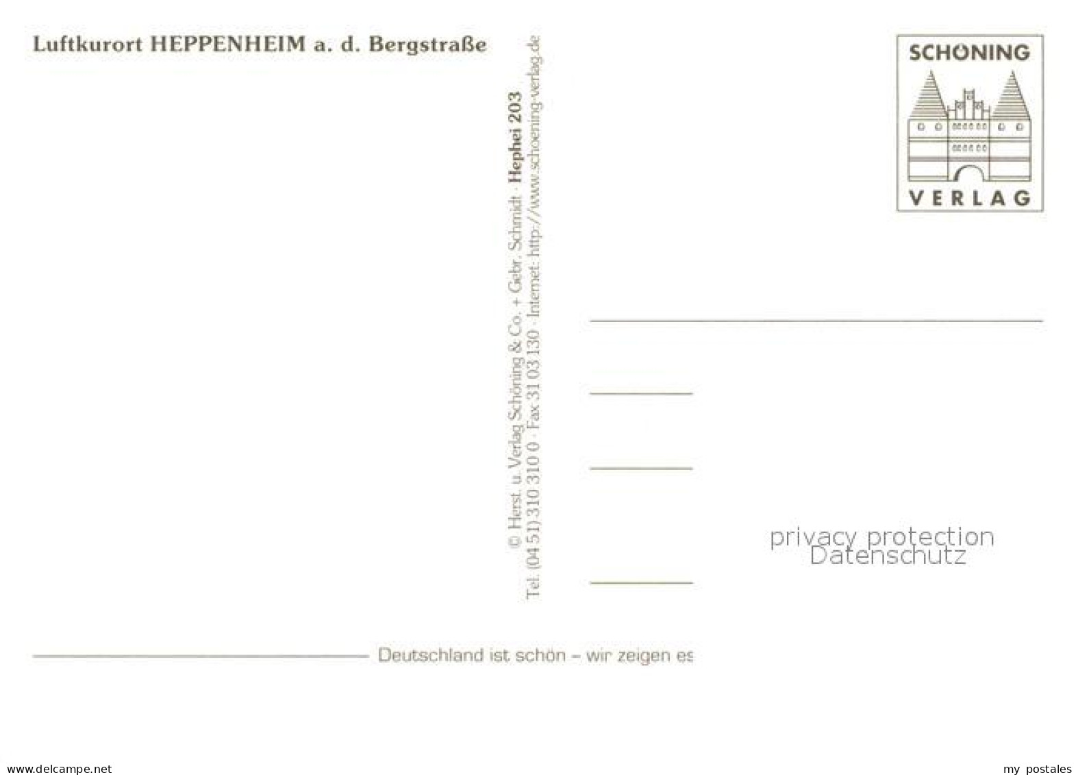 73228298 Heppenheim Bergstrasse Schloss Kirchengasse Friedrichstrasse Marktplatz - Heppenheim