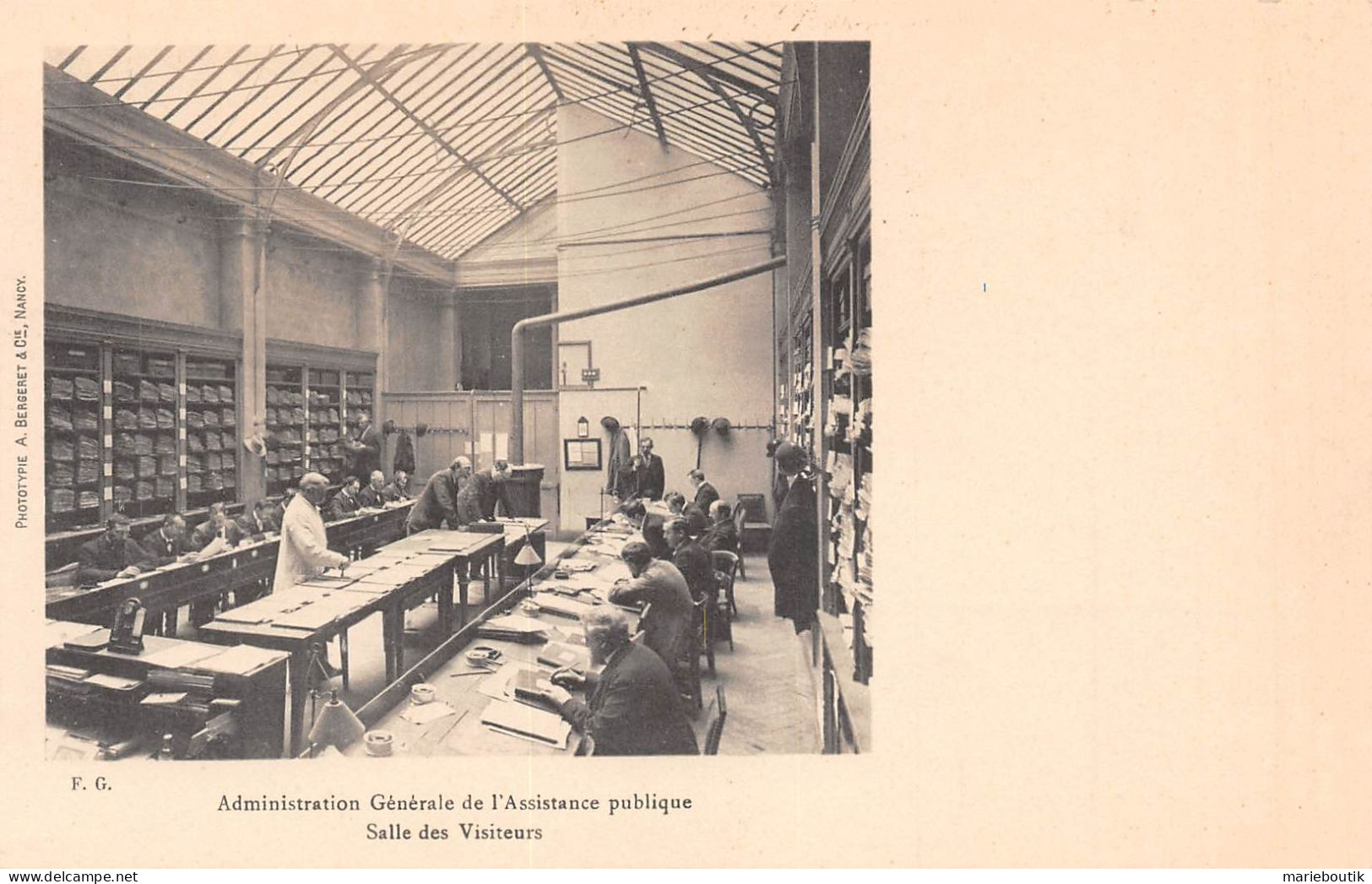 Paris – Administration Générale De L'assistance Publique - Salle Des Visiteurs  - Gezondheid, Ziekenhuizen