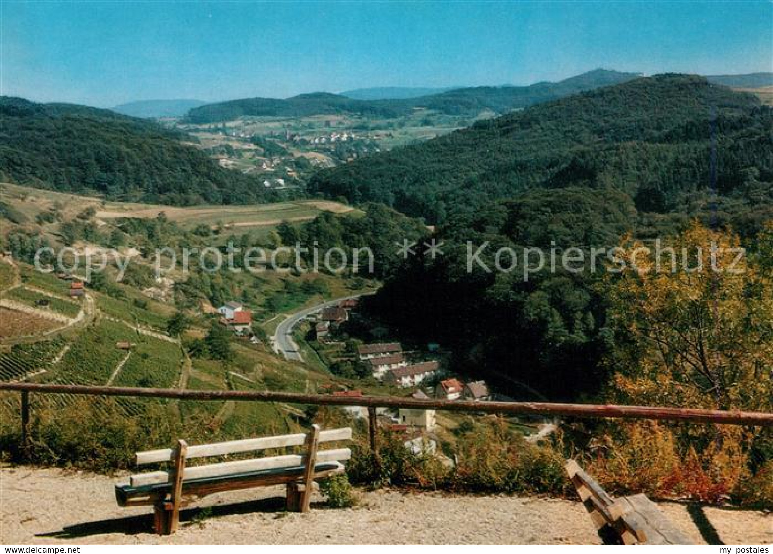 73228288 Heppenheim Bergstrasse Panorama Blick Nach Kirschhausen Heppenheim Berg - Heppenheim