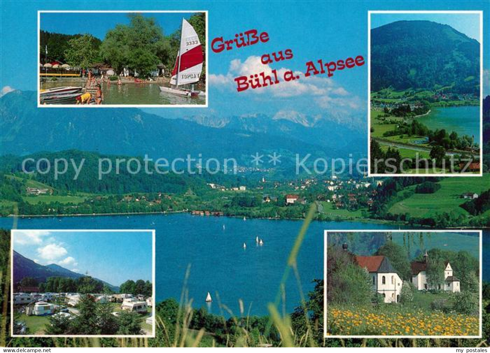 73227809 Buehl Alpsee Immenstadt Seepartien Camping Buehl Alpsee - Immenstadt