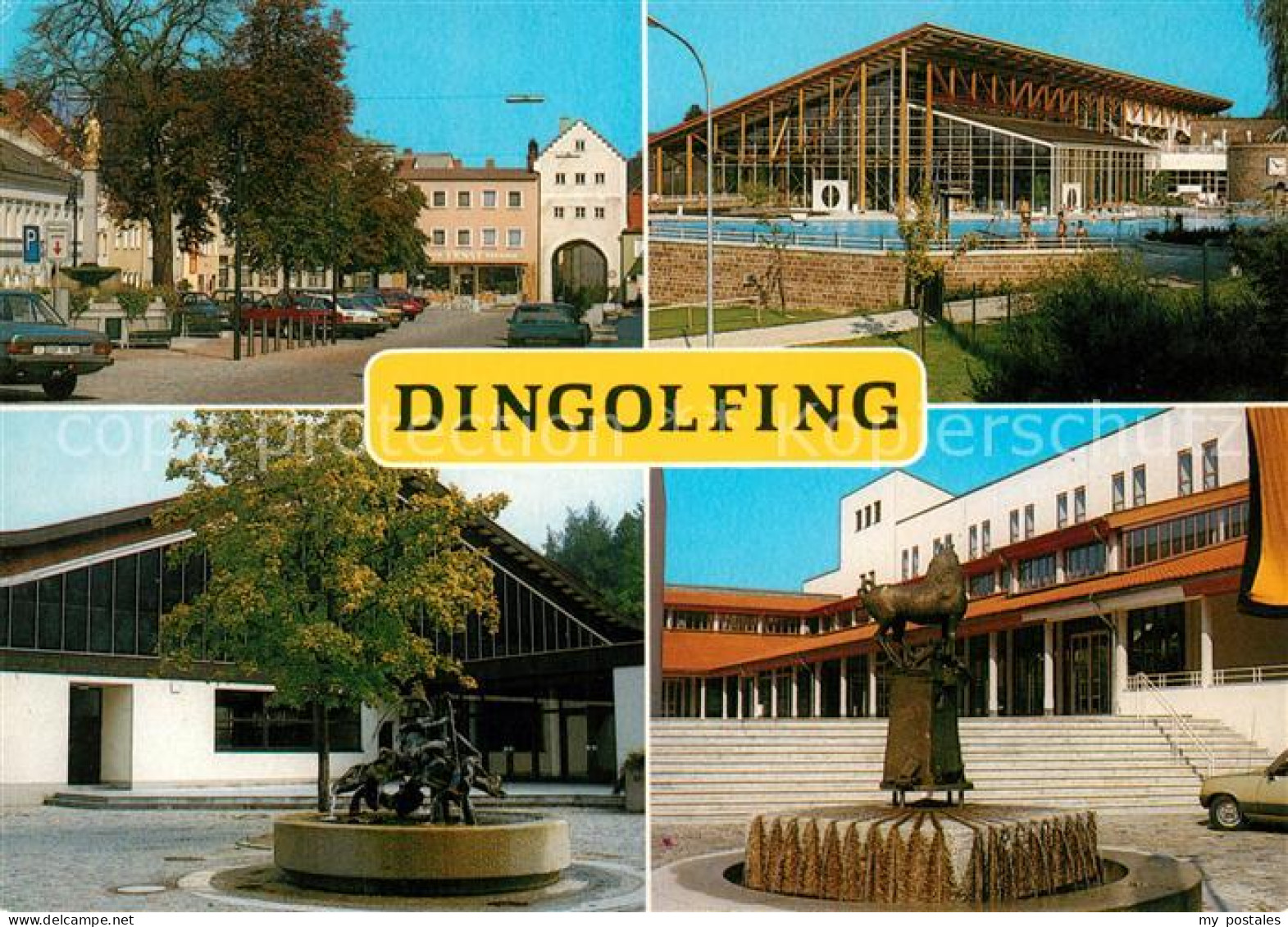 73227794 Dingolfing Marienplatz Schwimmbad Caprima Eishalle Dingolfing - Dingolfing