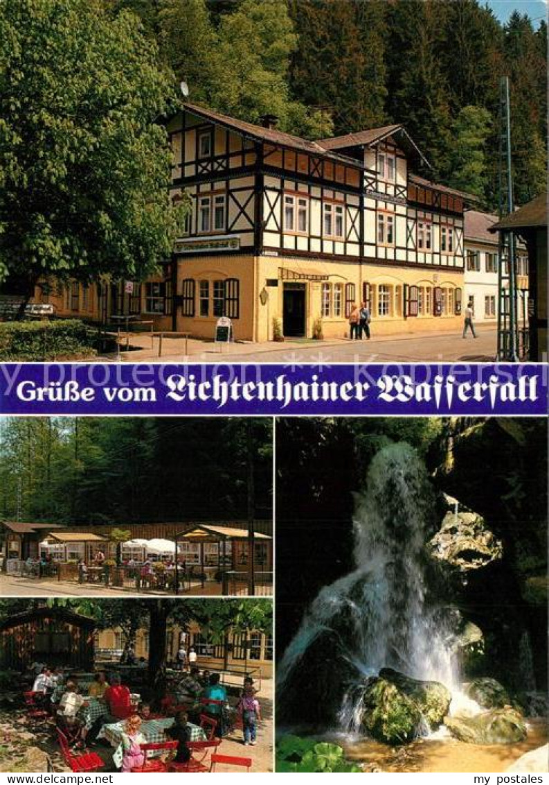 73227769 Lichtenhain Sebnitz Gasthof Lichtenhainer Wasserfall Lichtenhain Sebnit - Sebnitz