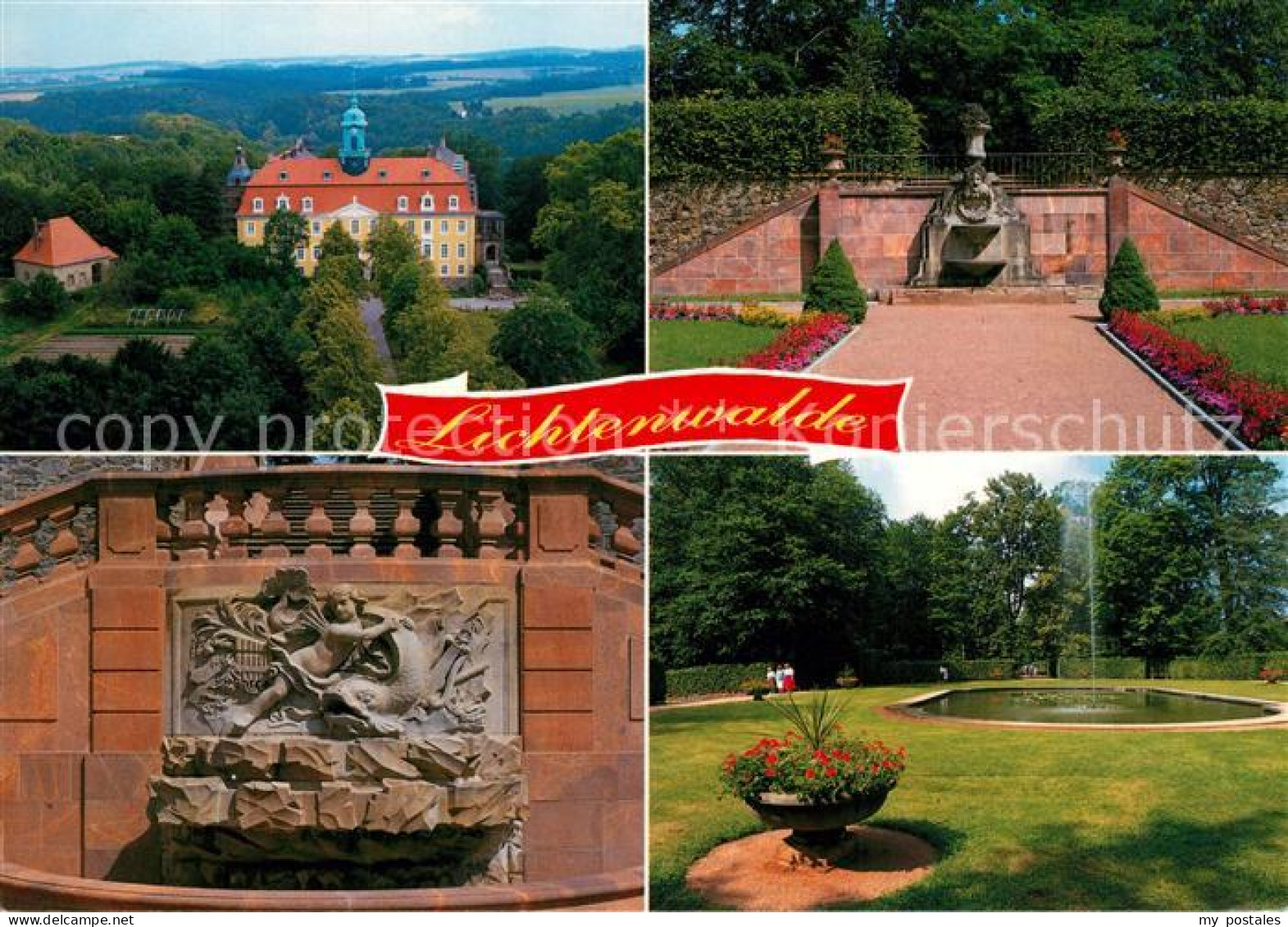 73227765 Lichtenwalde Sachsen Barockgarten Mit Wasserkuensten Lichtenwalde Sachs - Niederwiesa