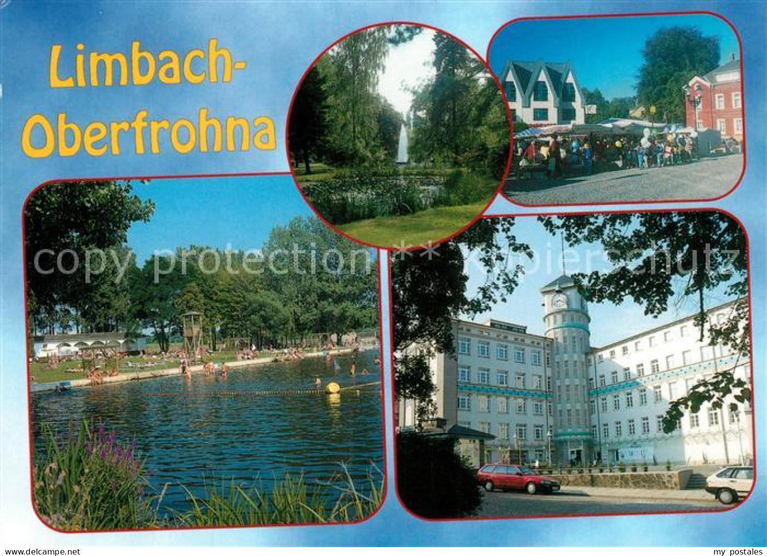 73227763 Limbach Oberfrohna Naturbad Stadtpark Markt Turmpassage Limbach Oberfro - Limbach-Oberfrohna