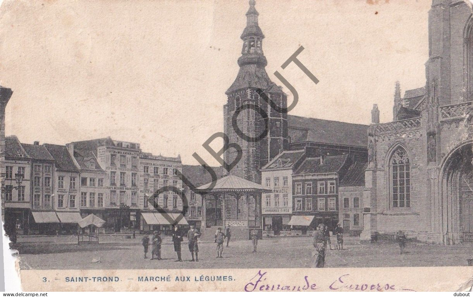 Postkaart - Carte Postale - Sint-Truiden - Marché Aux Légumes - Schade! (C5657) - Sint-Truiden