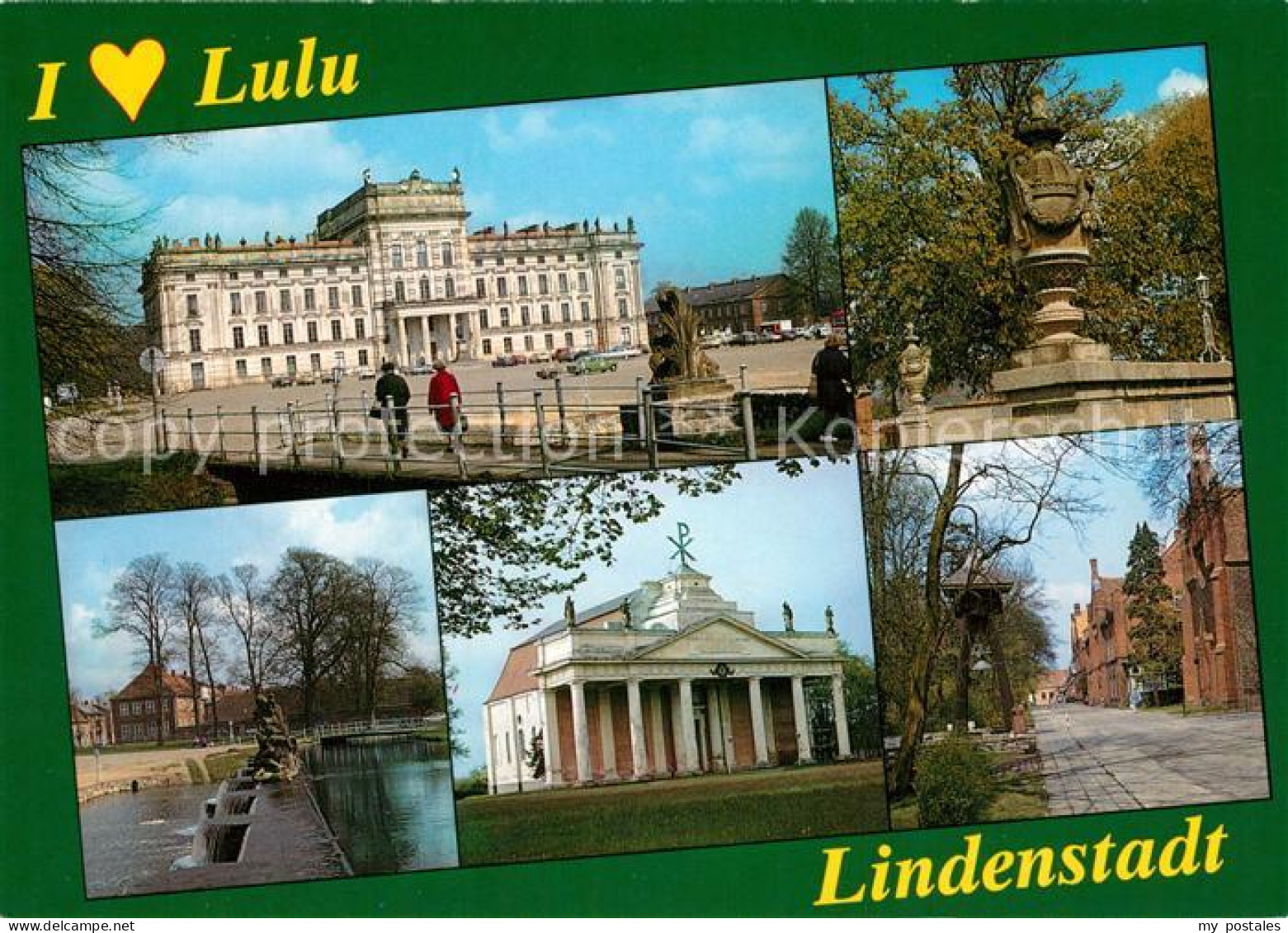 73227761 Ludwigslust Barockschloss Schlosspark Kaskaden Stift-Bethlehem Ludwigsl - Ludwigslust