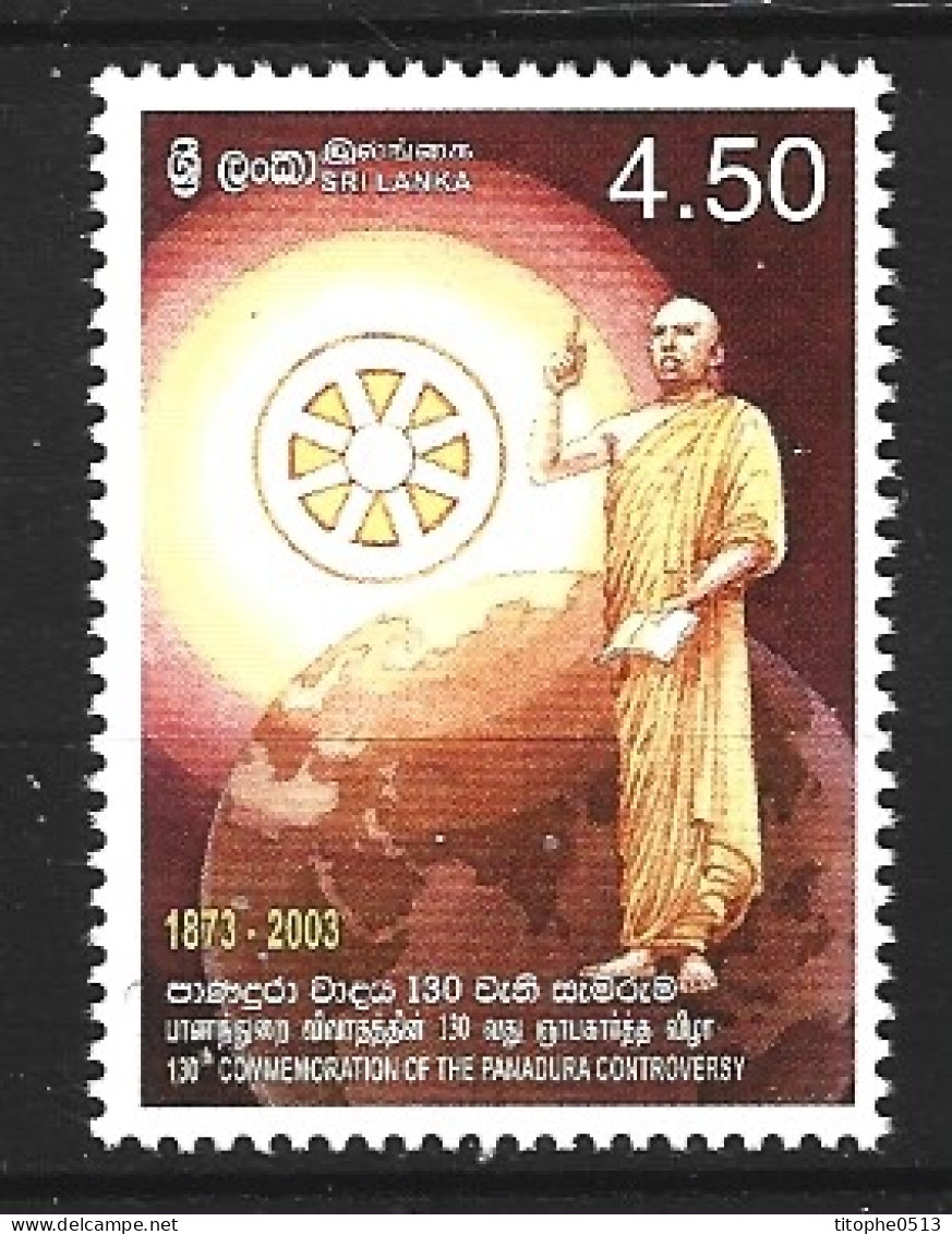 SRI LANKA. N°1364 De 2003. Moine Bouddhiste. - Buddhismus