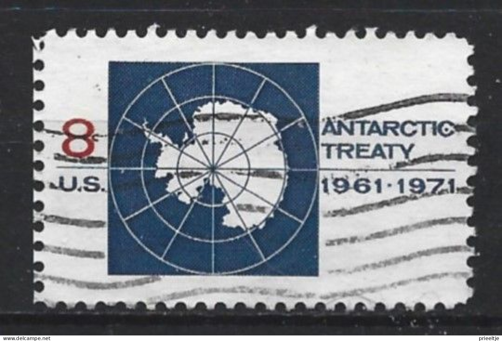 U.S.A. 1971 Treaty Of Antarctica  Y.T. 924  (0) - Gebraucht