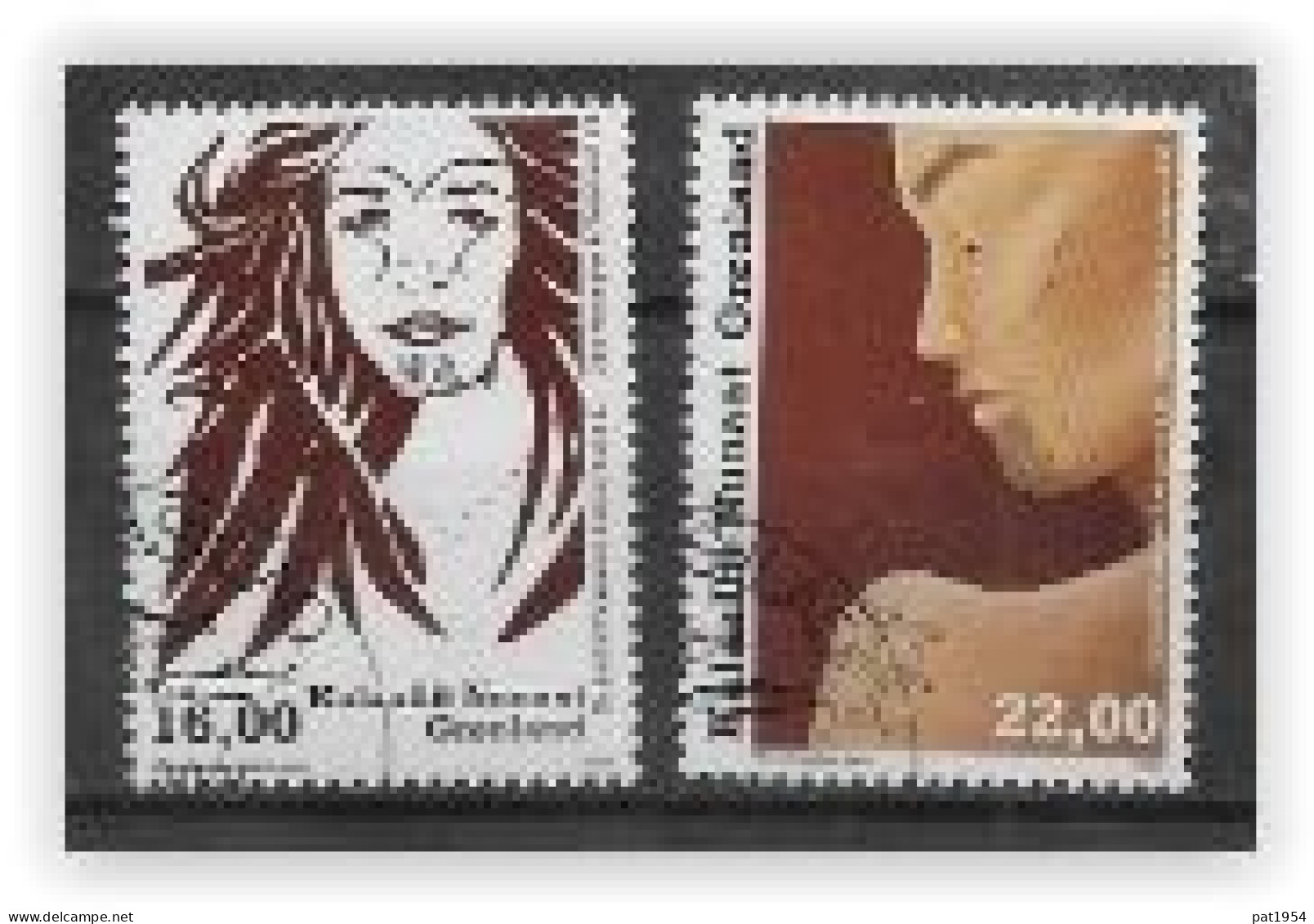 Groënland 2024, Série Oblitérée Tatouages - Unused Stamps