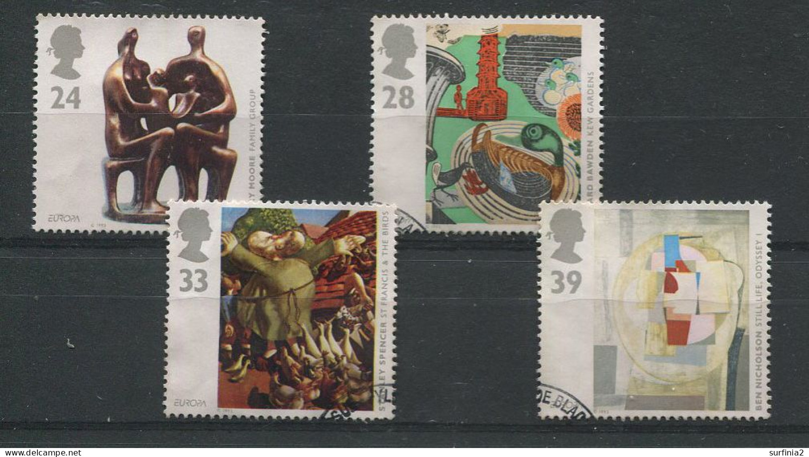 STAMPS - 1993 CONTEMPORARY SET VFU - Used Stamps