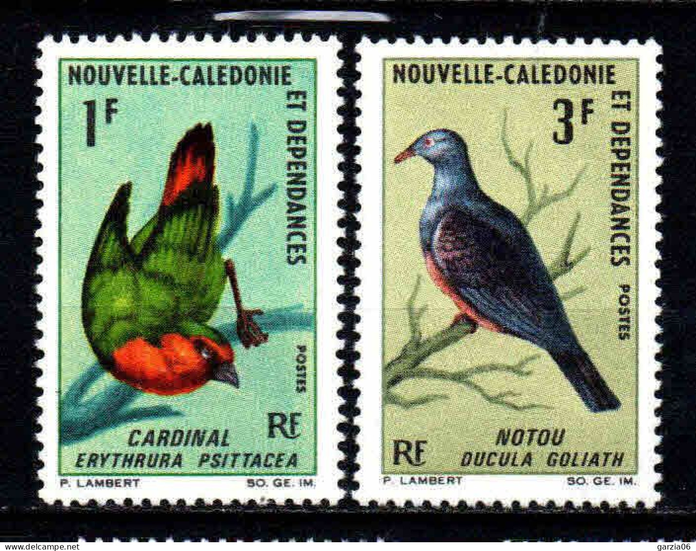 Nouvelle - Calédonie - 1966 - Oiseaux - N° 330/331 -  Neuf ** - MNH - Nuovi
