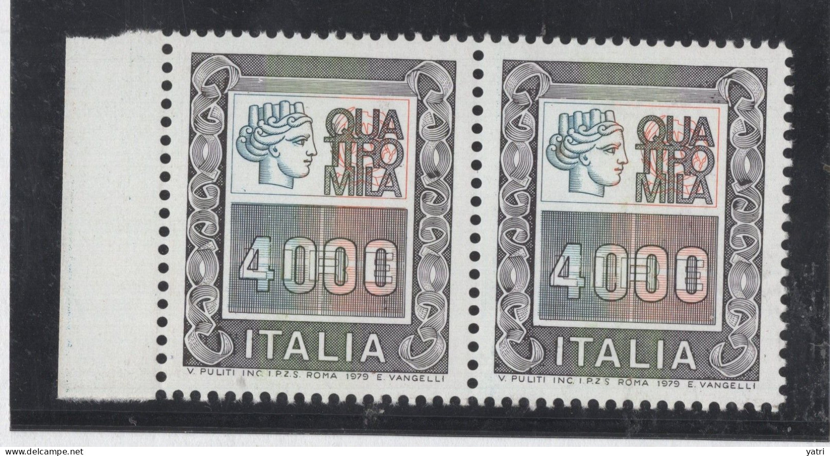 Italia (1978) - Alti Valori - 4.000 Lire In Coppia ** - 1971-80:  Nuovi