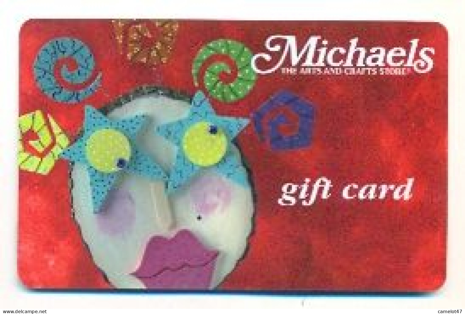 Michaels, U.S.A., Carte Cadeau Pour Collection, Sans Valeur, # Michaels-11 - Cadeaubonnen En Spaarkaarten