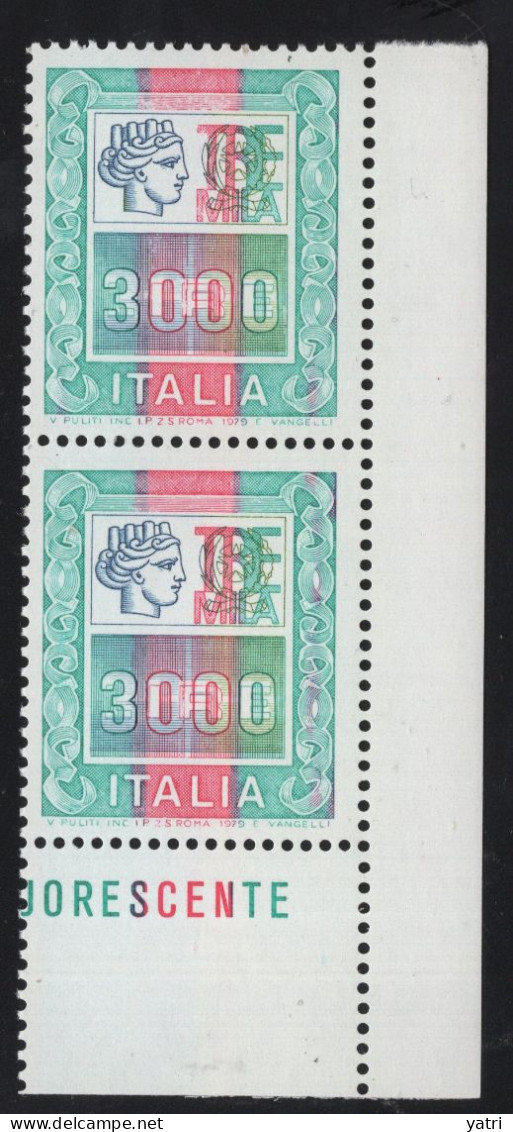 Italia (1978) - Alti Valori - 3.000 Lire In Coppia ** - 1971-80:  Nuovi