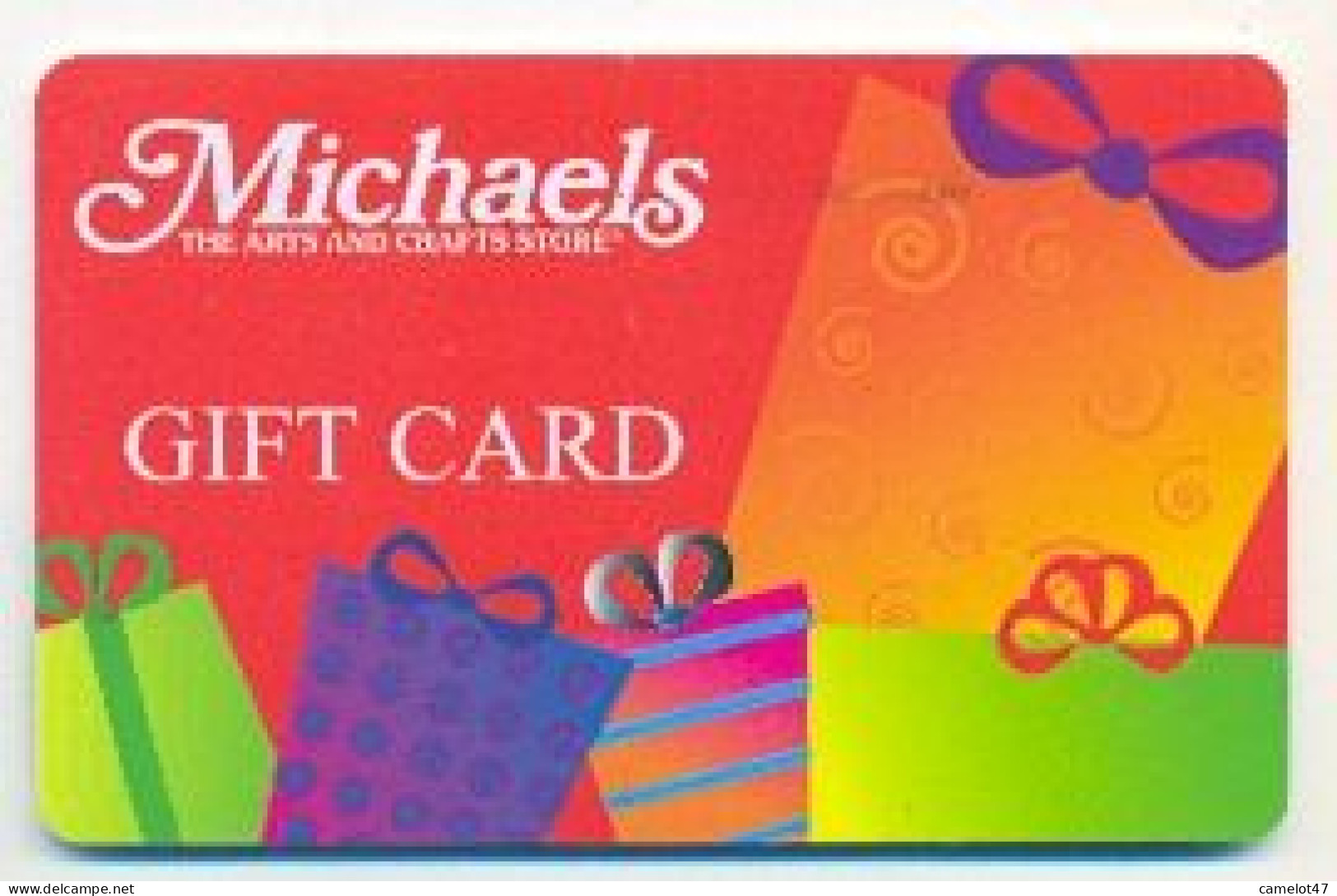 Michaels, U.S.A., Carte Cadeau Pour Collection, Sans Valeur, # Michaels-14 - Cadeaubonnen En Spaarkaarten