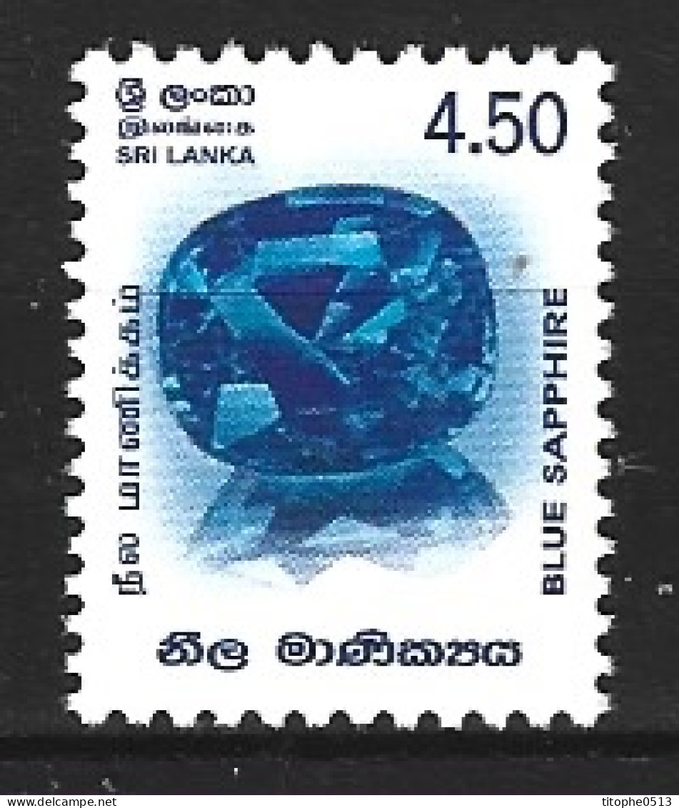 SRI LANKA. N°1396 De 2003. Saphir. - Minerales