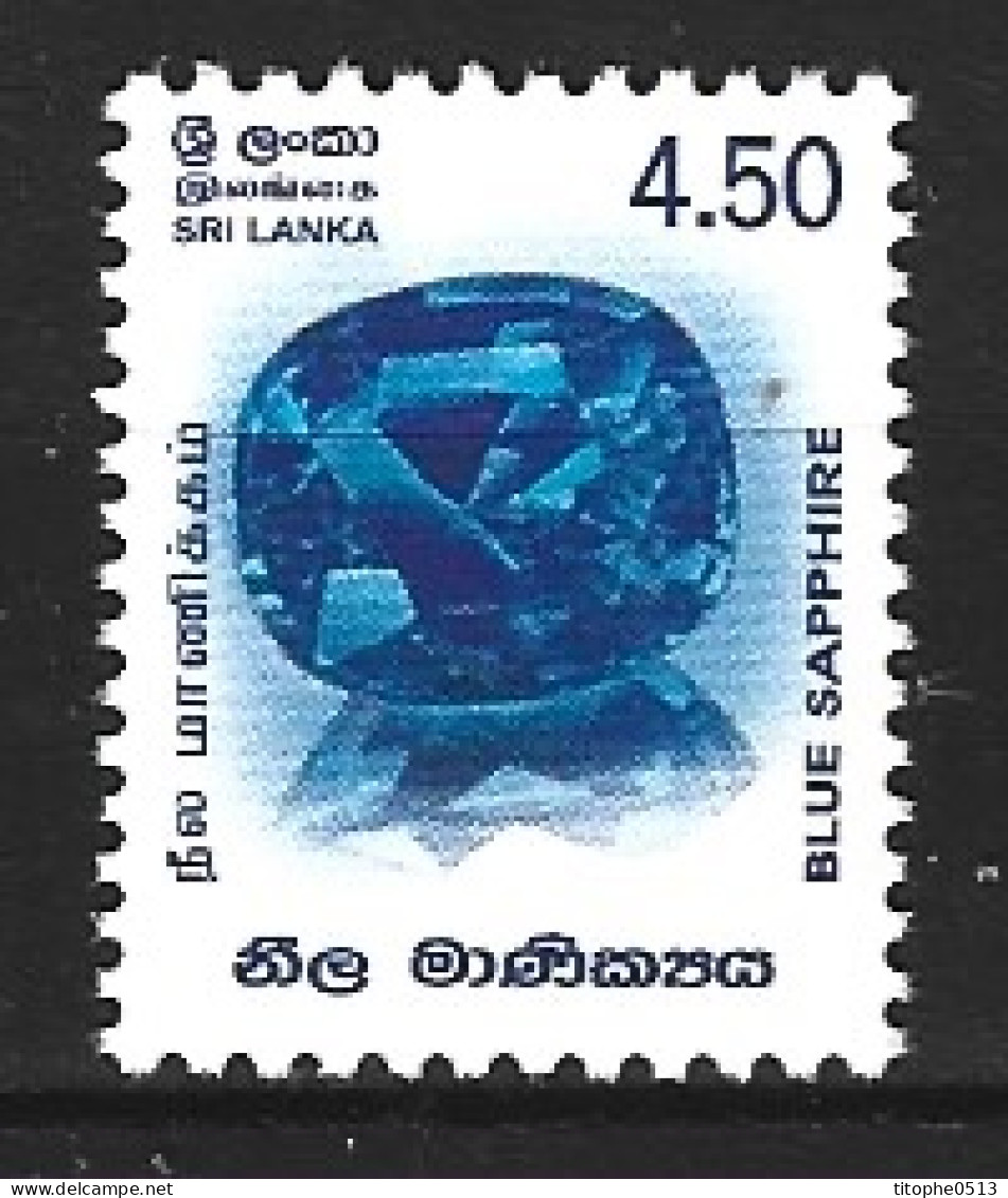 SRI LANKA. N°1396 De 2003. Saphir. - Minéraux