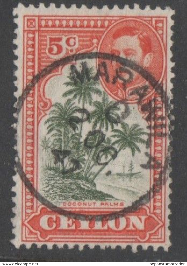 Ceylon - #292 - Used - Ceylon (...-1947)