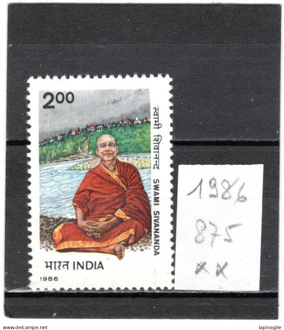 INDE 1986 YT N° 875 Neuf** - Unused Stamps