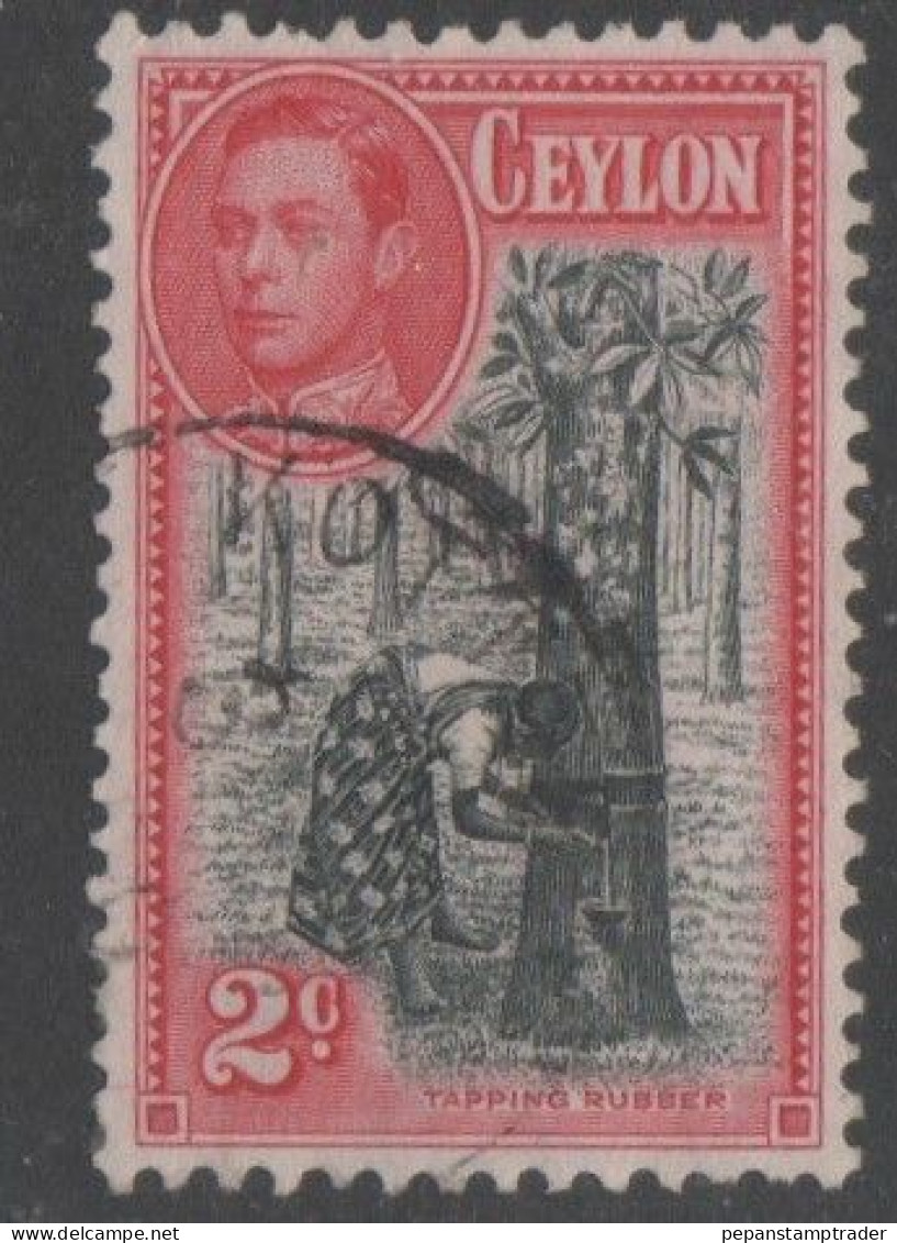 Ceylon - #278 - Used - Ceylon (...-1947)