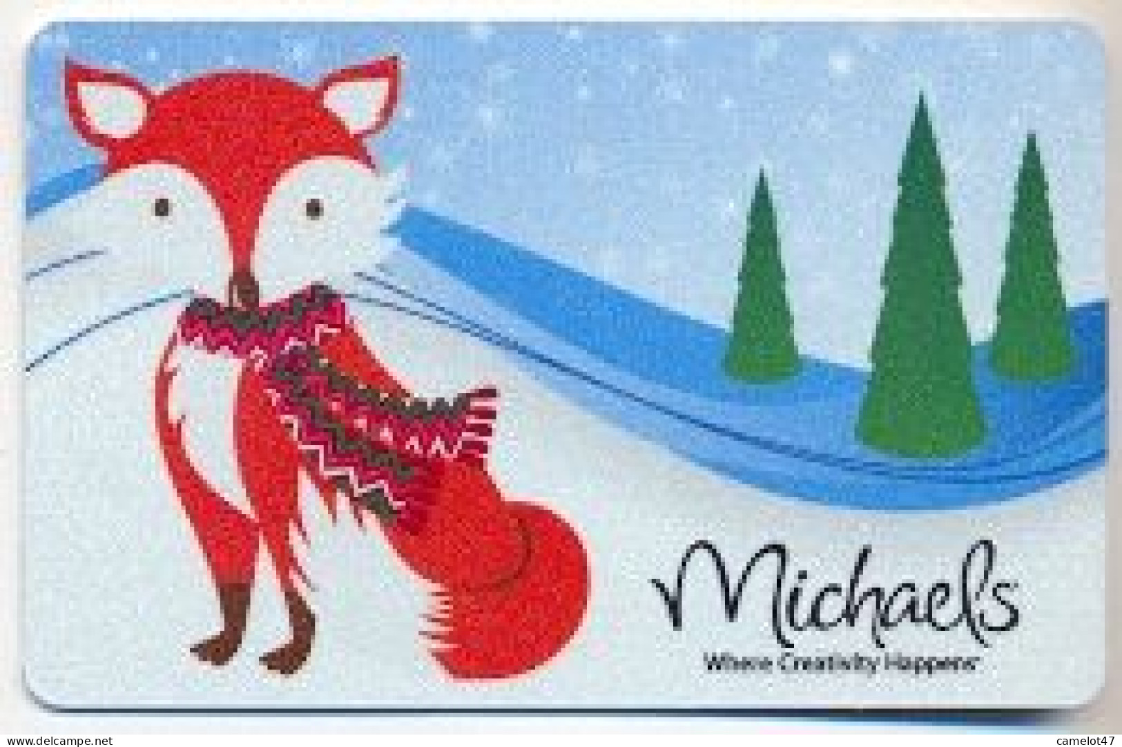 Michaels, U.S.A., Carte Cadeau Pour Collection, Sans Valeur, # Michaels-28 - Cartes De Fidélité Et Cadeau