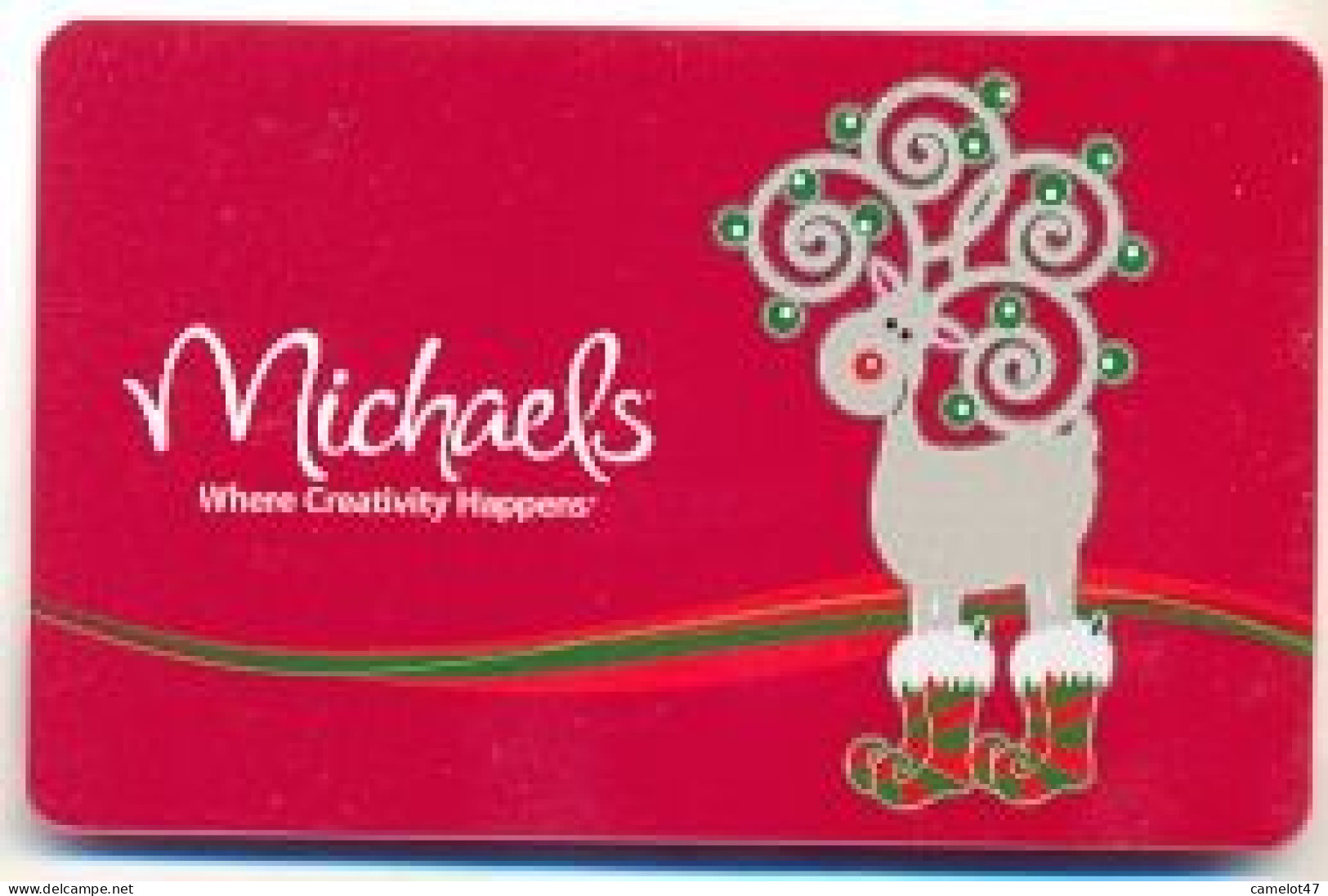 Michaels, U.S.A., Carte Cadeau Pour Collection, Sans Valeur, # Michaels-29 - Cadeaubonnen En Spaarkaarten