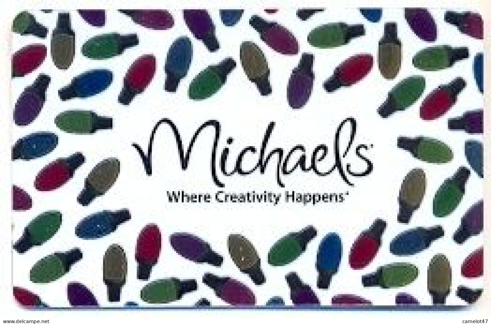 Michaels, U.S.A., Carte Cadeau Pour Collection, Sans Valeur, # Michaels-32 - Cartes De Fidélité Et Cadeau