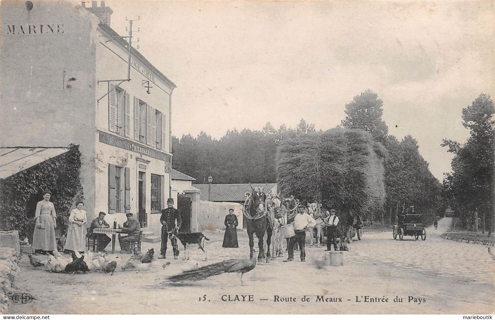 Claye – Commerce De Vins – Thiessard – Route De Meaux  - Claye Souilly