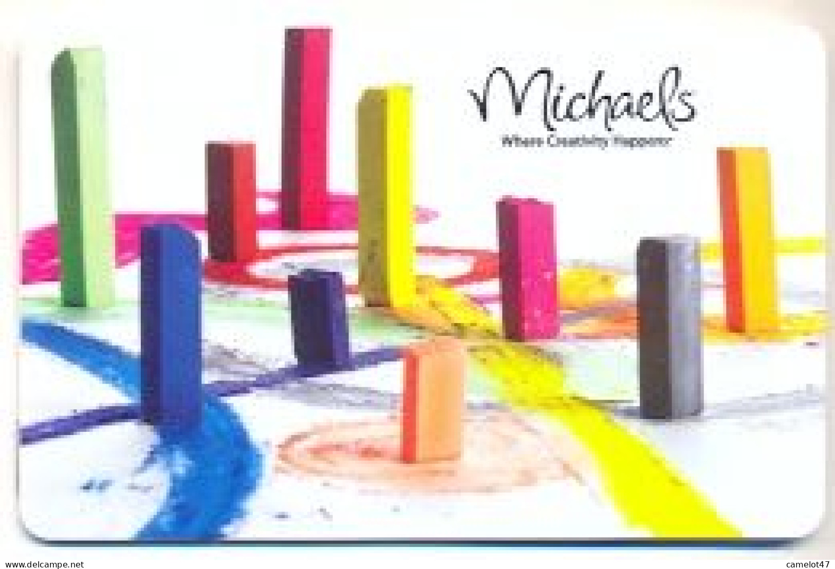 Michaels, U.S.A., Carte Cadeau Pour Collection, Sans Valeur, # Michaels-33 - Tarjetas De Fidelización Y De Regalo