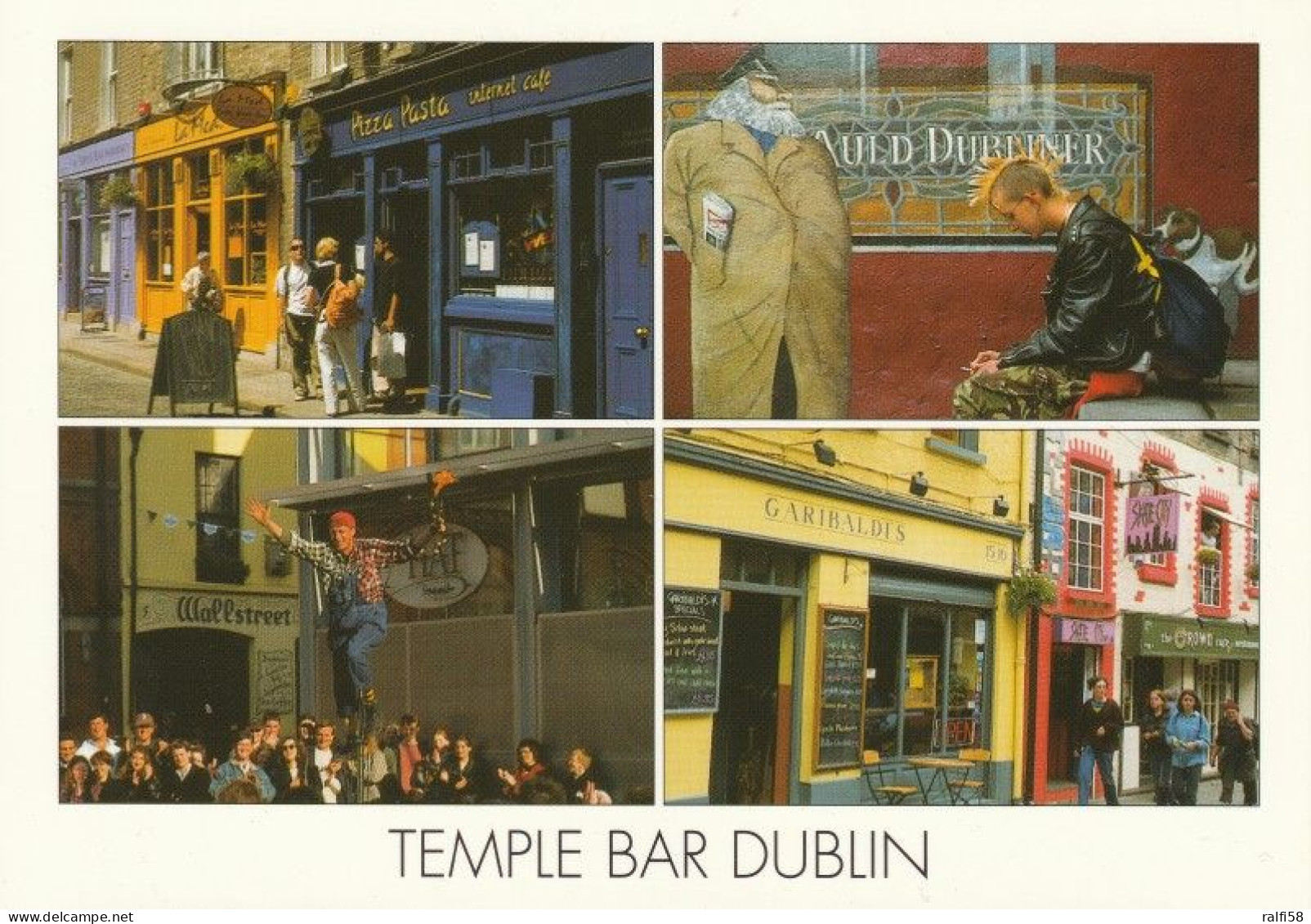 1 AK Irland / Ireland * Temple Bar - Ein Stadtteil Im Zentrum Von Dublin Mit Vielen Irischen Kultur-Institutionen * - Dublin