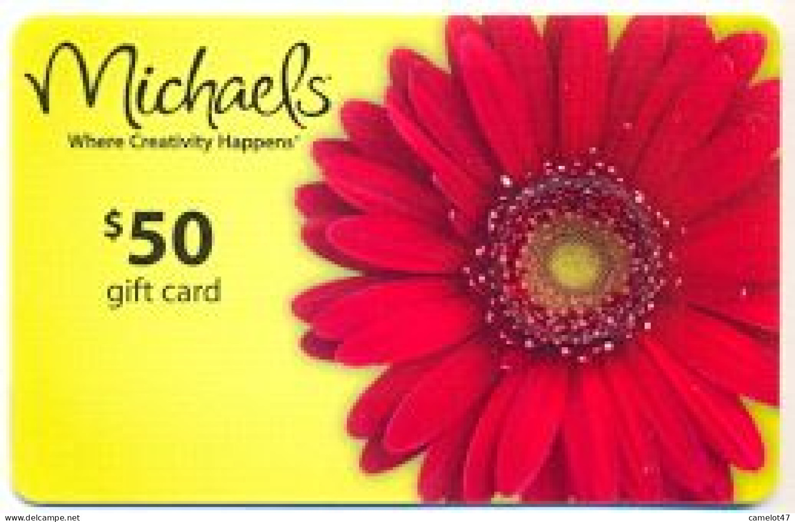 Michaels, U.S.A., Gift Card For Collection, No Value, # Michaels-34 - Gift Cards