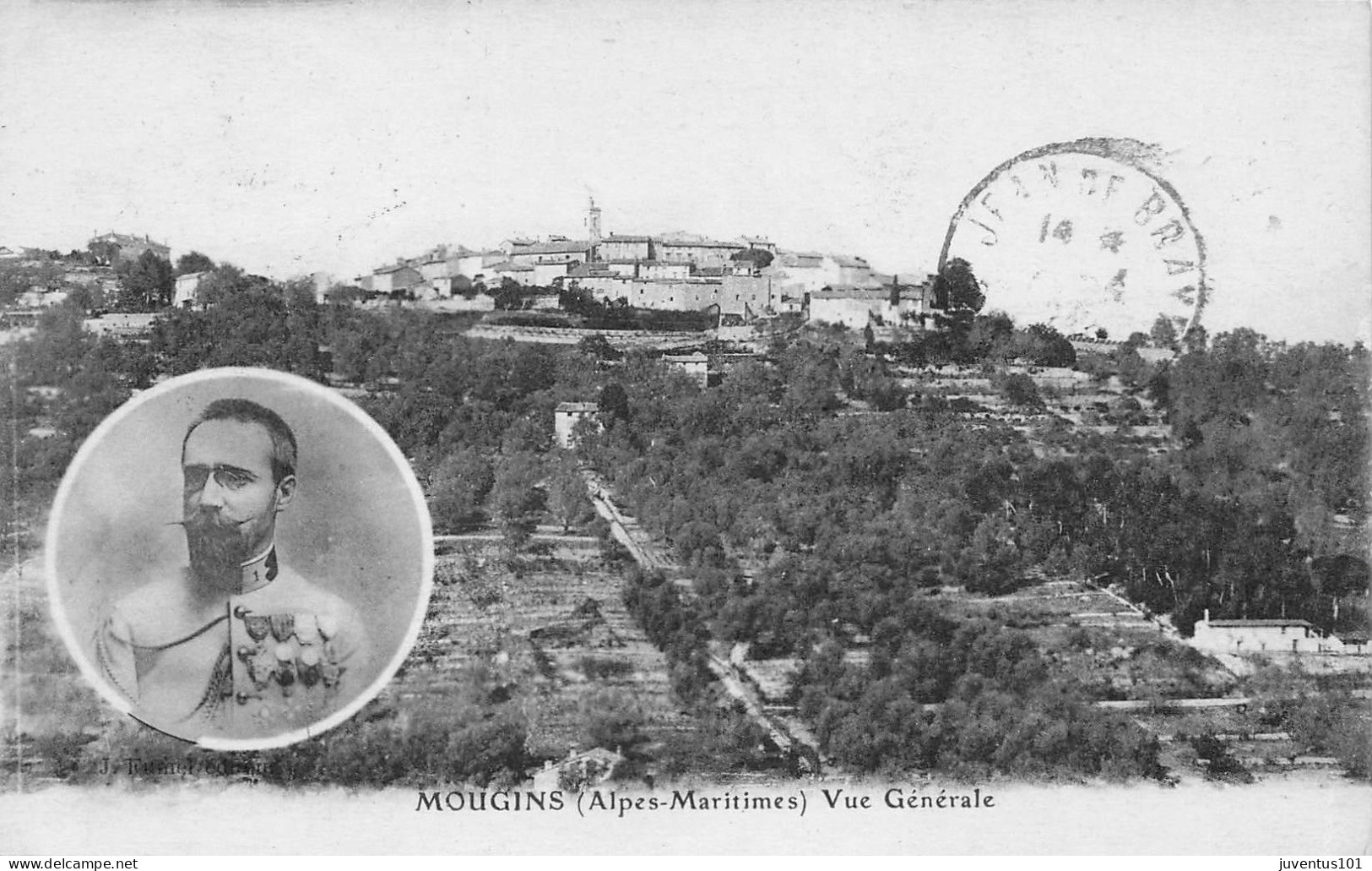 CPA Mougins-Vue Générale-Timbre        L2714 - Mougins