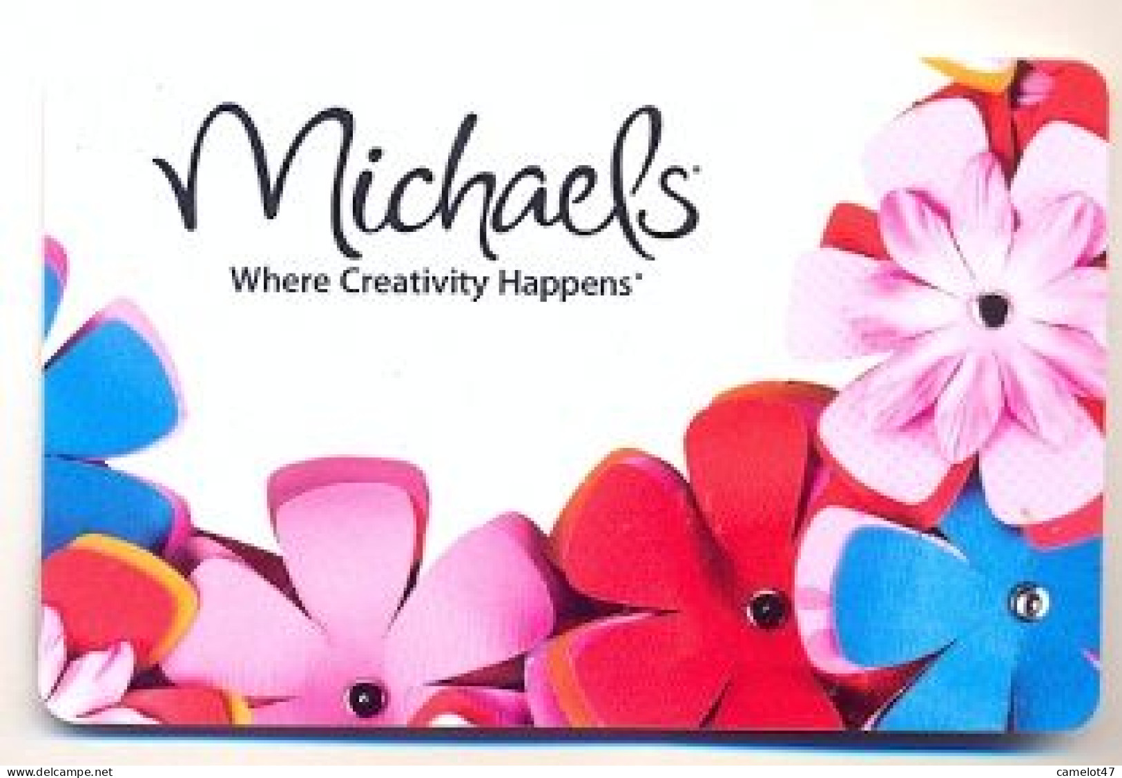 Michaels, U.S.A., Carte Cadeau Pour Collection, Sans Valeur, # Michaels-44 - Gift And Loyalty Cards
