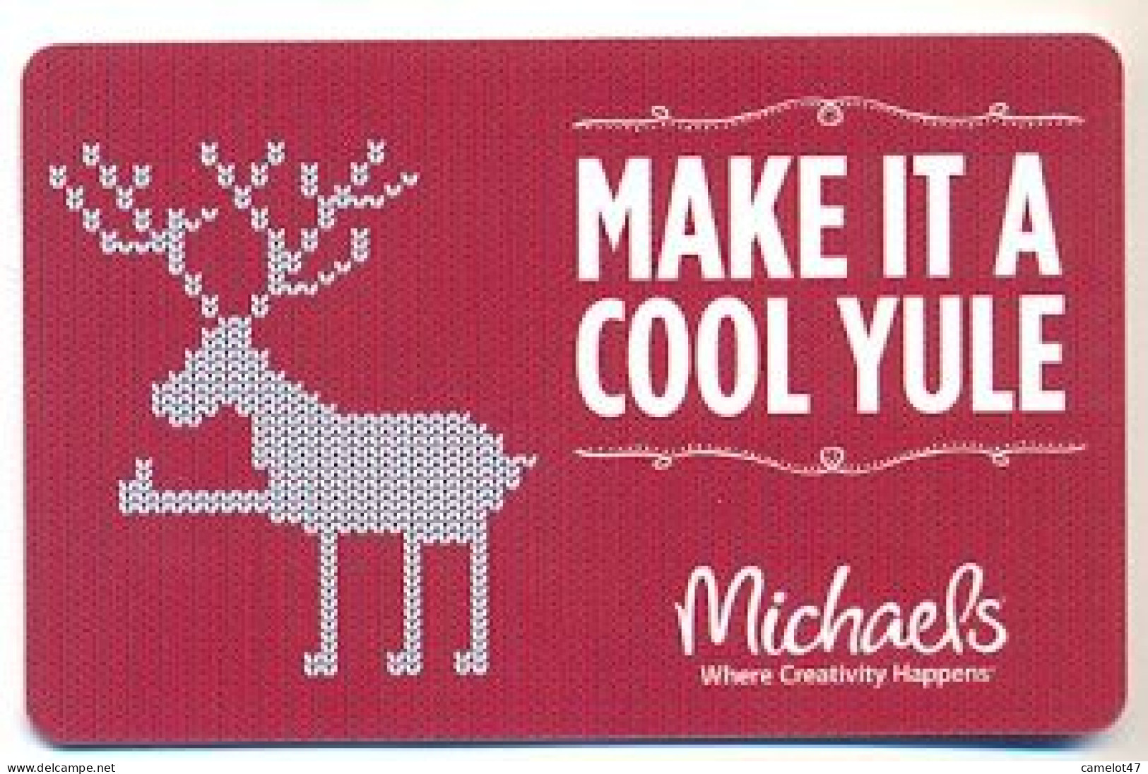 Michaels, U.S.A., Carte Cadeau Pour Collection, Sans Valeur, # Michaels-47 - Carta Di Fedeltà E Regalo